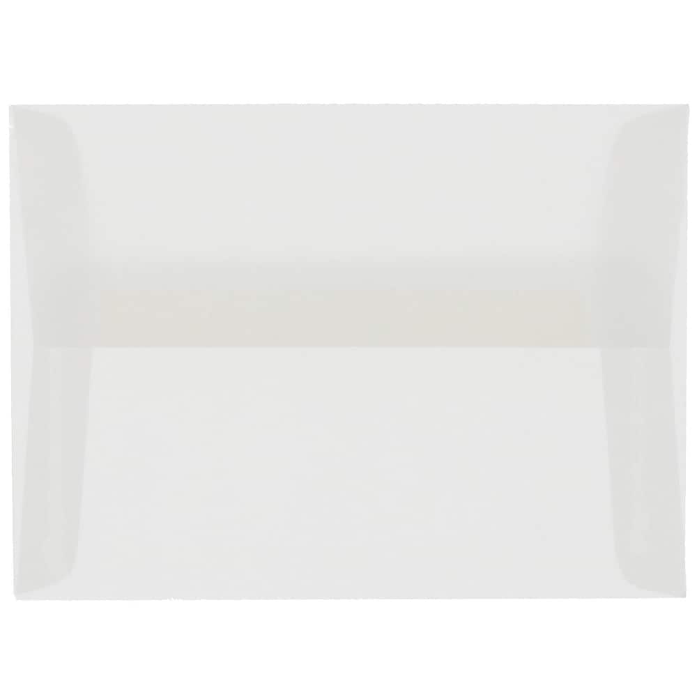 JAM Paper A10 Translucent Vellum Invitation Envelopes, 25ct.
