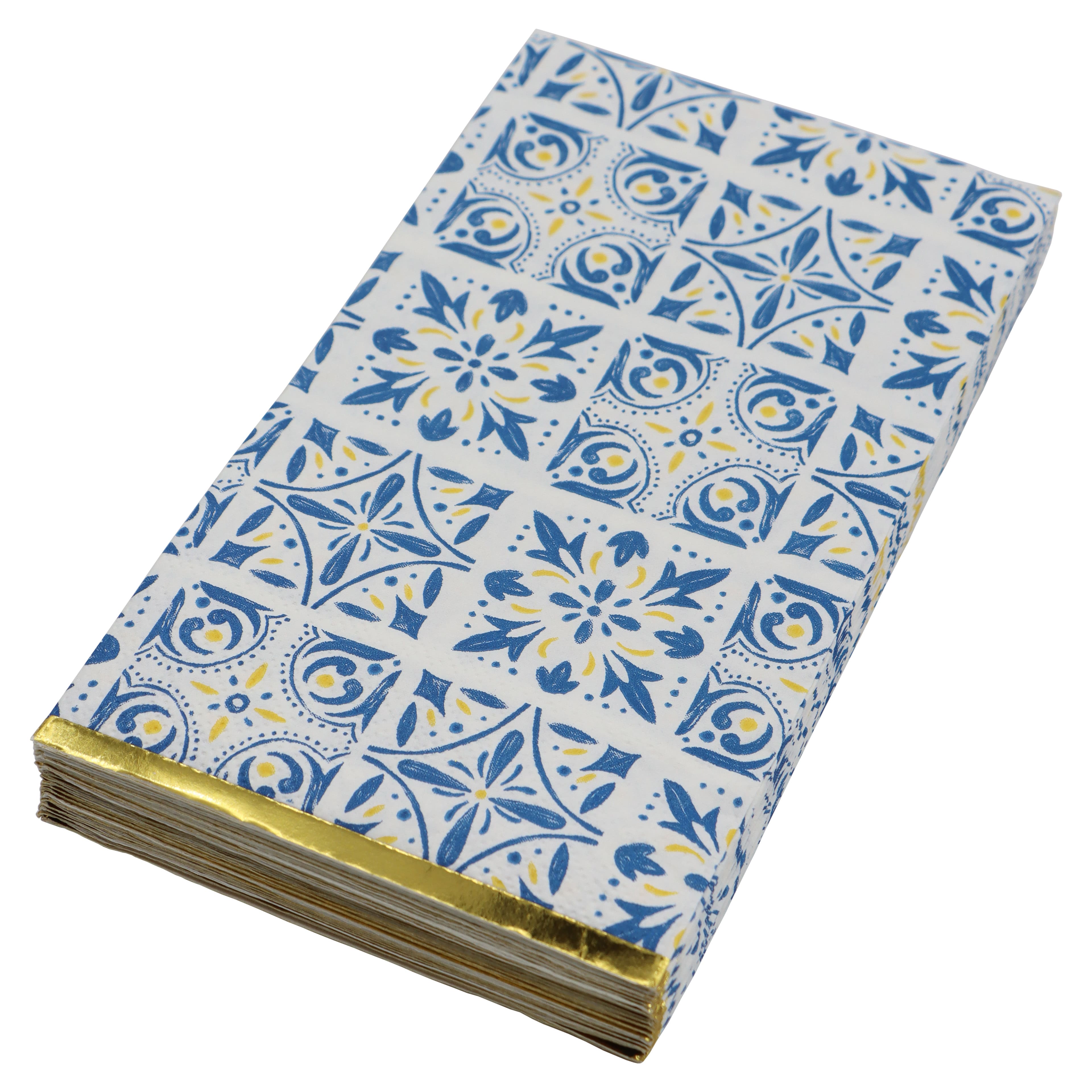 Citrus Kitchen Blue Tile Paper Guest Napkins, 20ct. by Celebrate It™