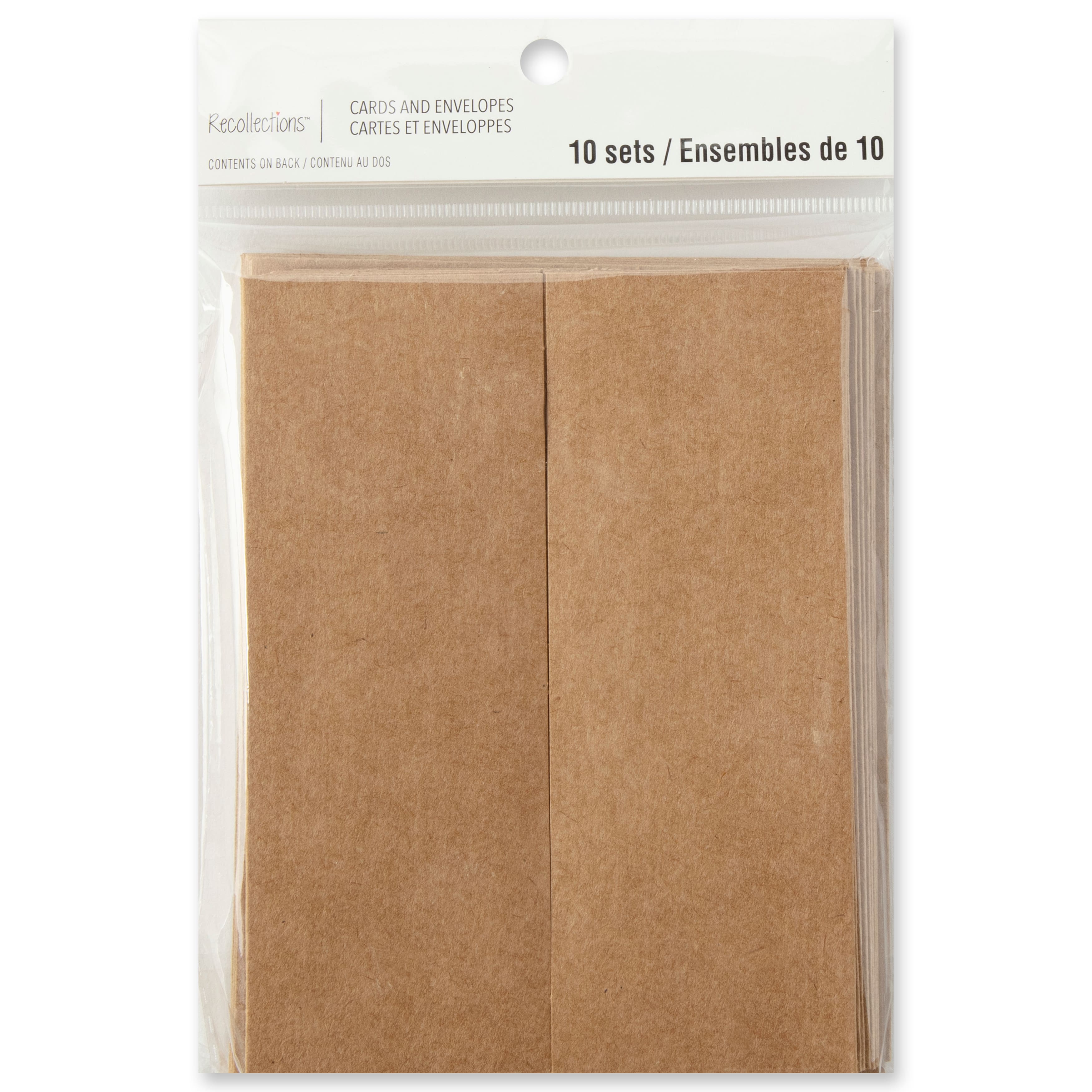 12 Packs: 10 ct. (120 total) 4.25" x 5.5" Gatefold Cards & Envelopes by Recollections™