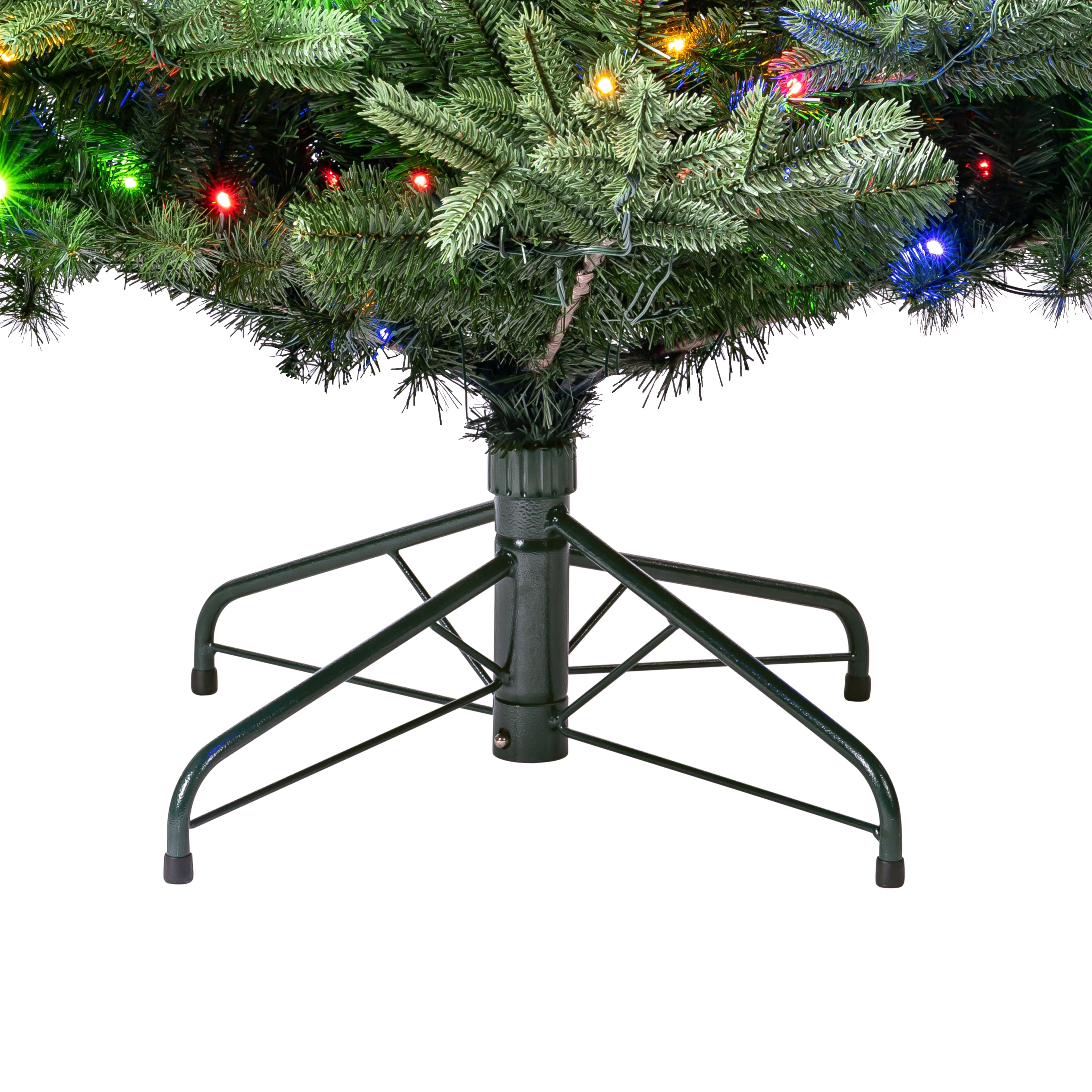 7.5ft. Pre-Lit Collins Fir Artificial Christmas Tree, Color Changing Mini LED Lights by Ashland® - Includes a Tree Storage Bag