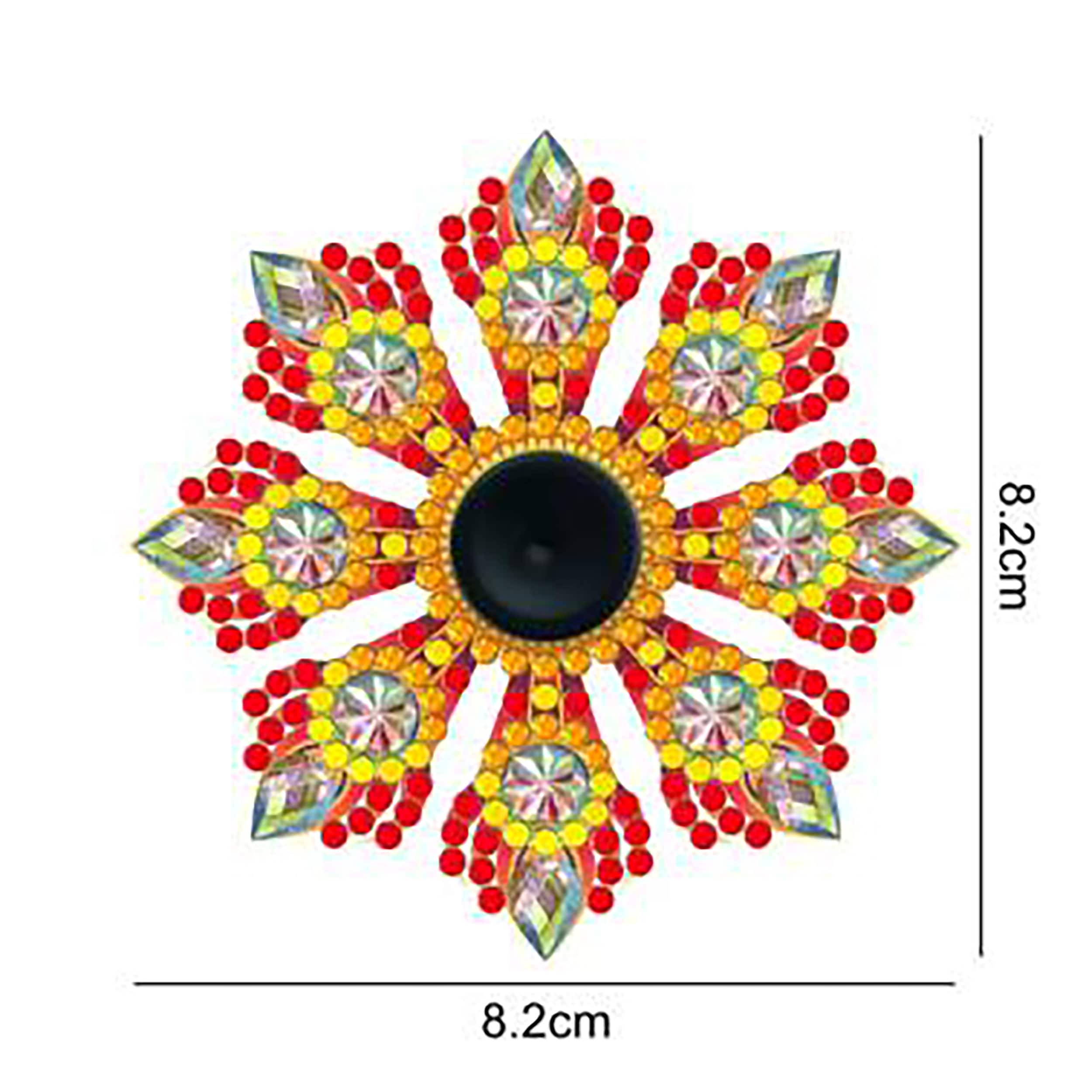 Sparkly Selections Colorful Fidget Spinner Diamond Painting