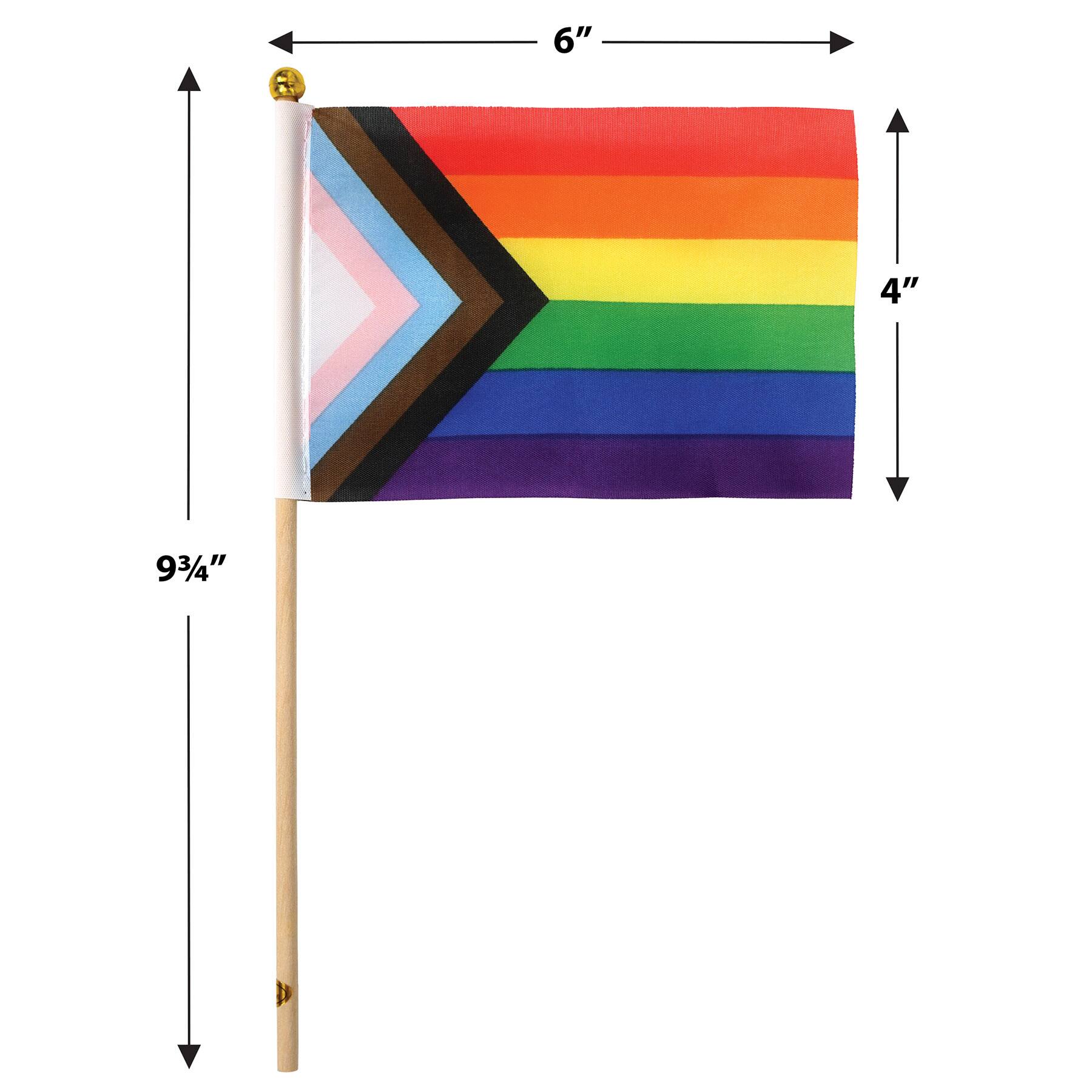 Beistle 4" x 6" Pride Flags, 8ct.