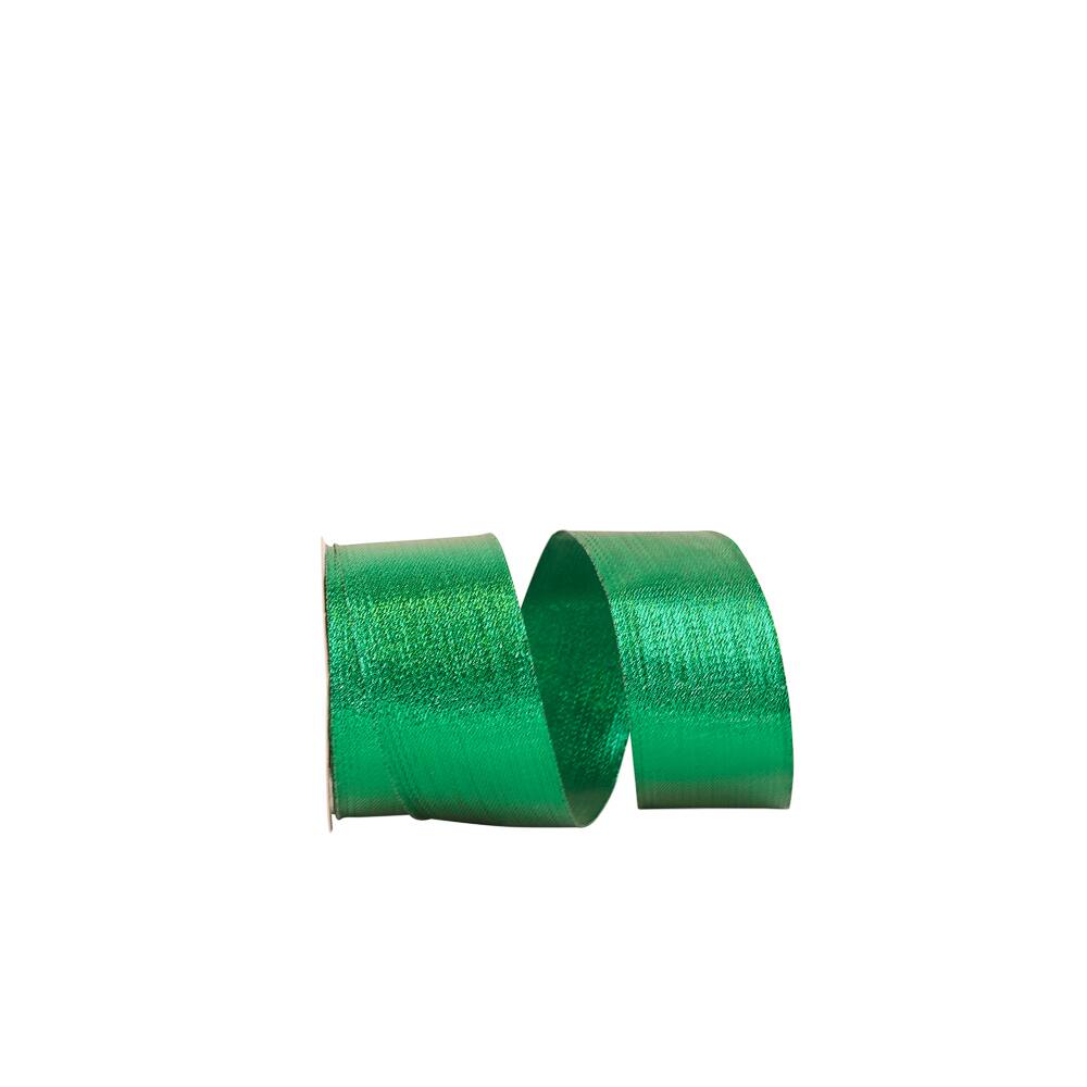 The Ribbon Roll 2.5" x 25yd. Wired Lamé Ribbon