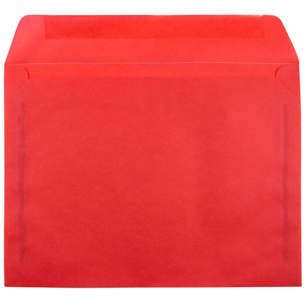 JAM Paper 9" x 12" Booklet Vellum Envelopes