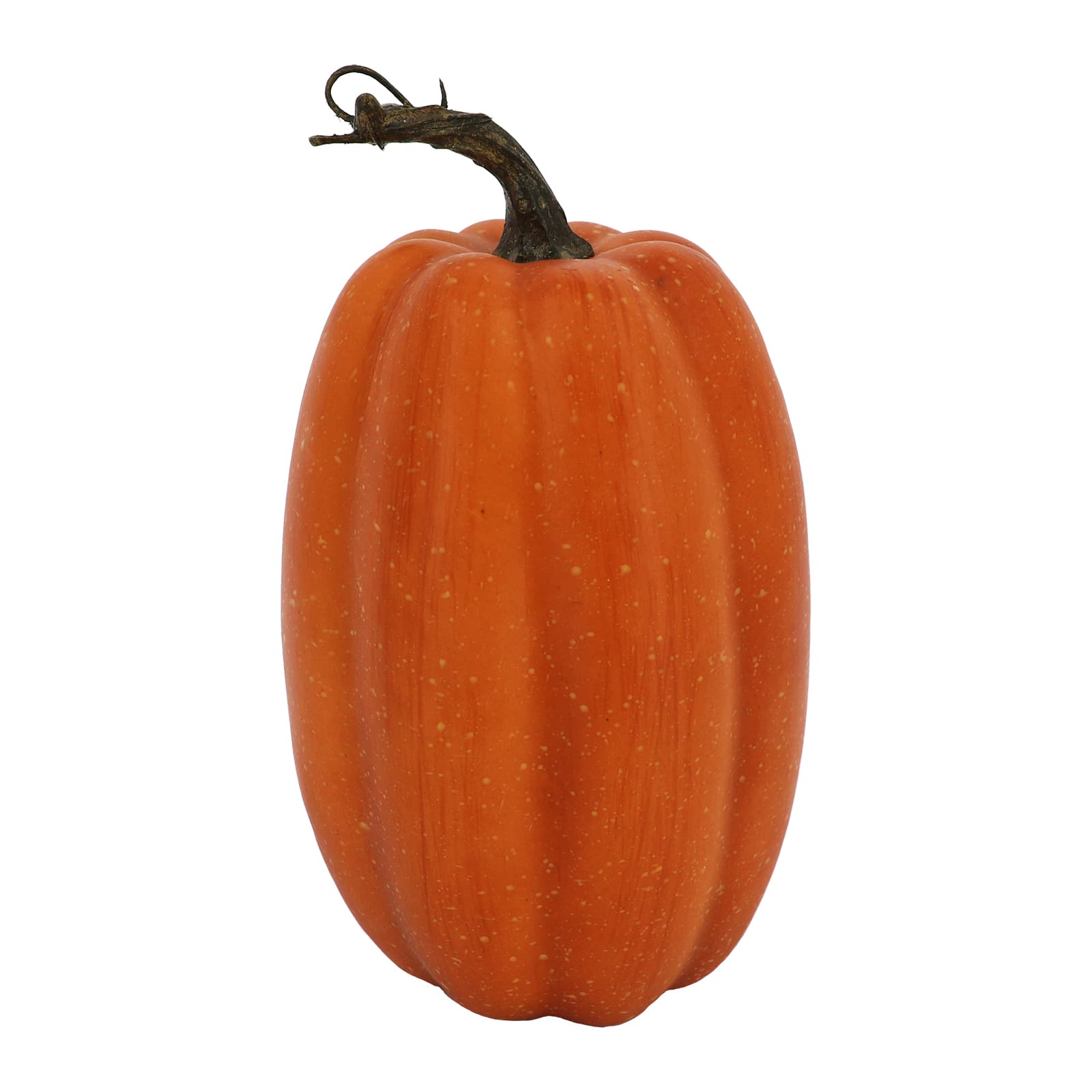 9" Burnt Orange Decorative Pumpkin by Ashland®
