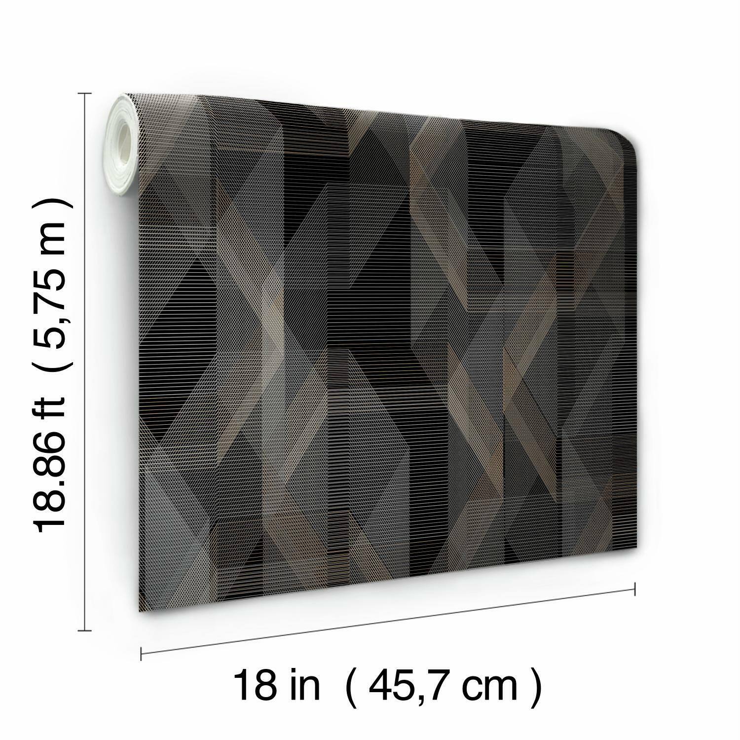 RoomMates Debonair Geometric Peel & Stick Wallpaper