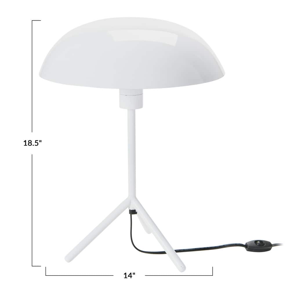 Hello Honey® 18.5" Modern Metal Tripod Table Lamp