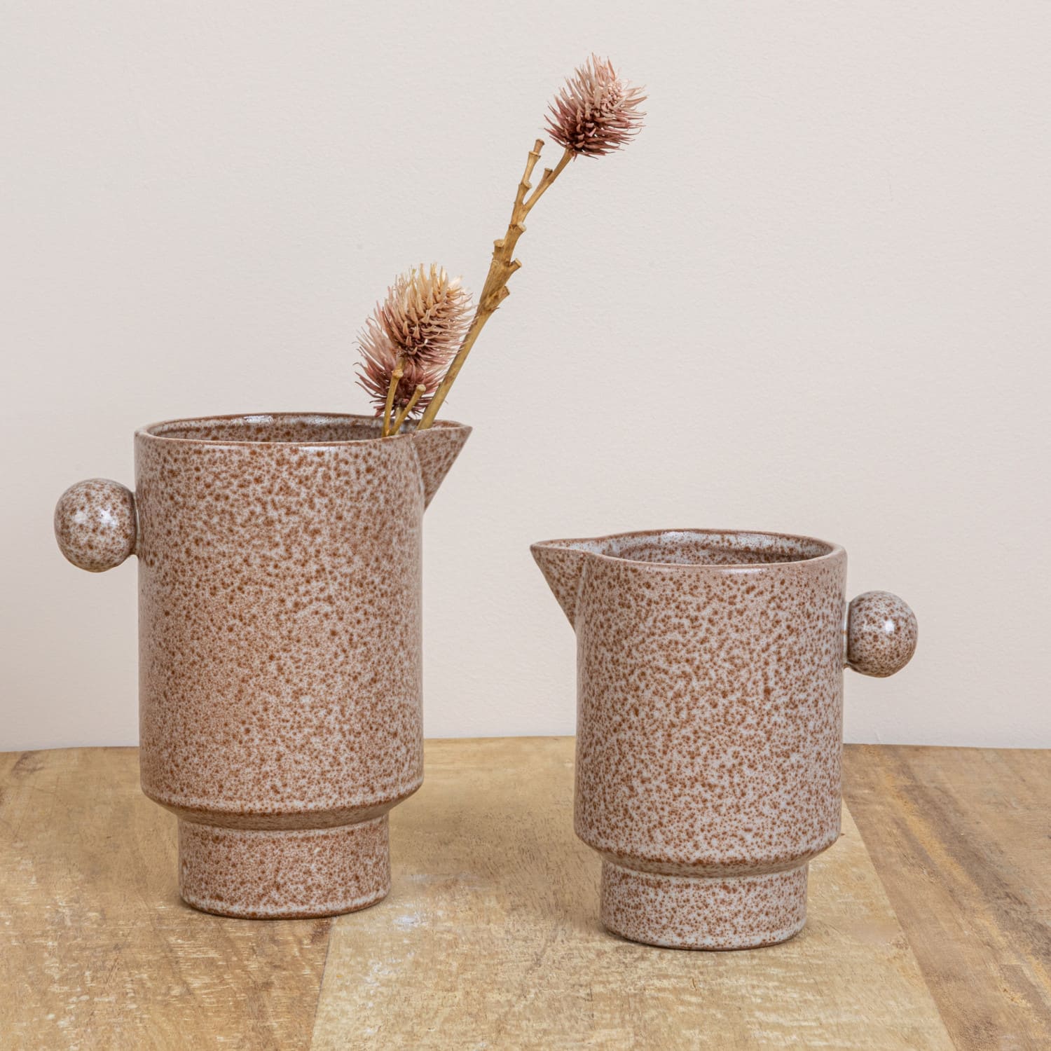 Hello Honey® Modern Stoneware Pitcher