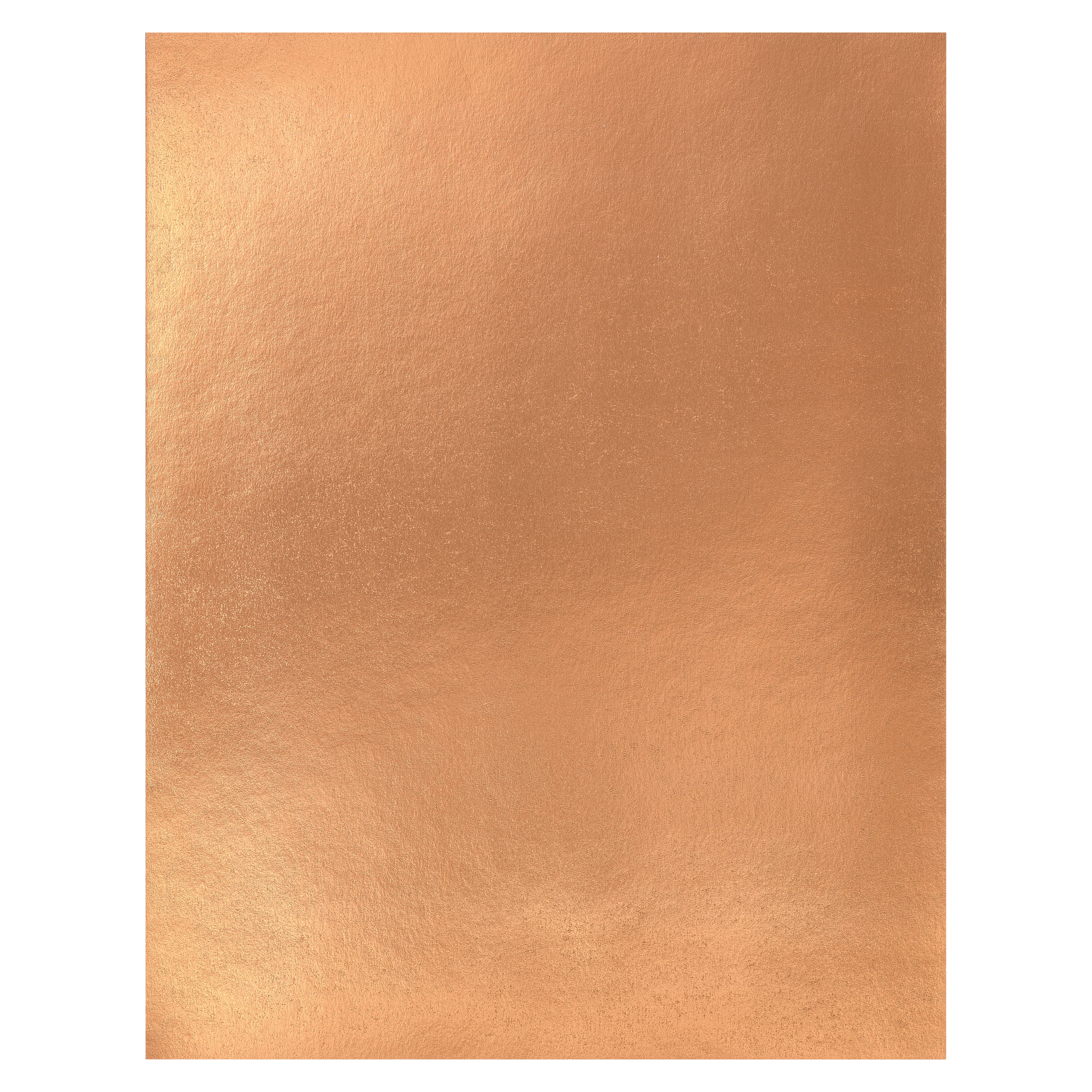 12 Packs: 25 ct. (300 total) Rose Gold Foil 8.5" x 11" Cardstock Paper by Recollections™