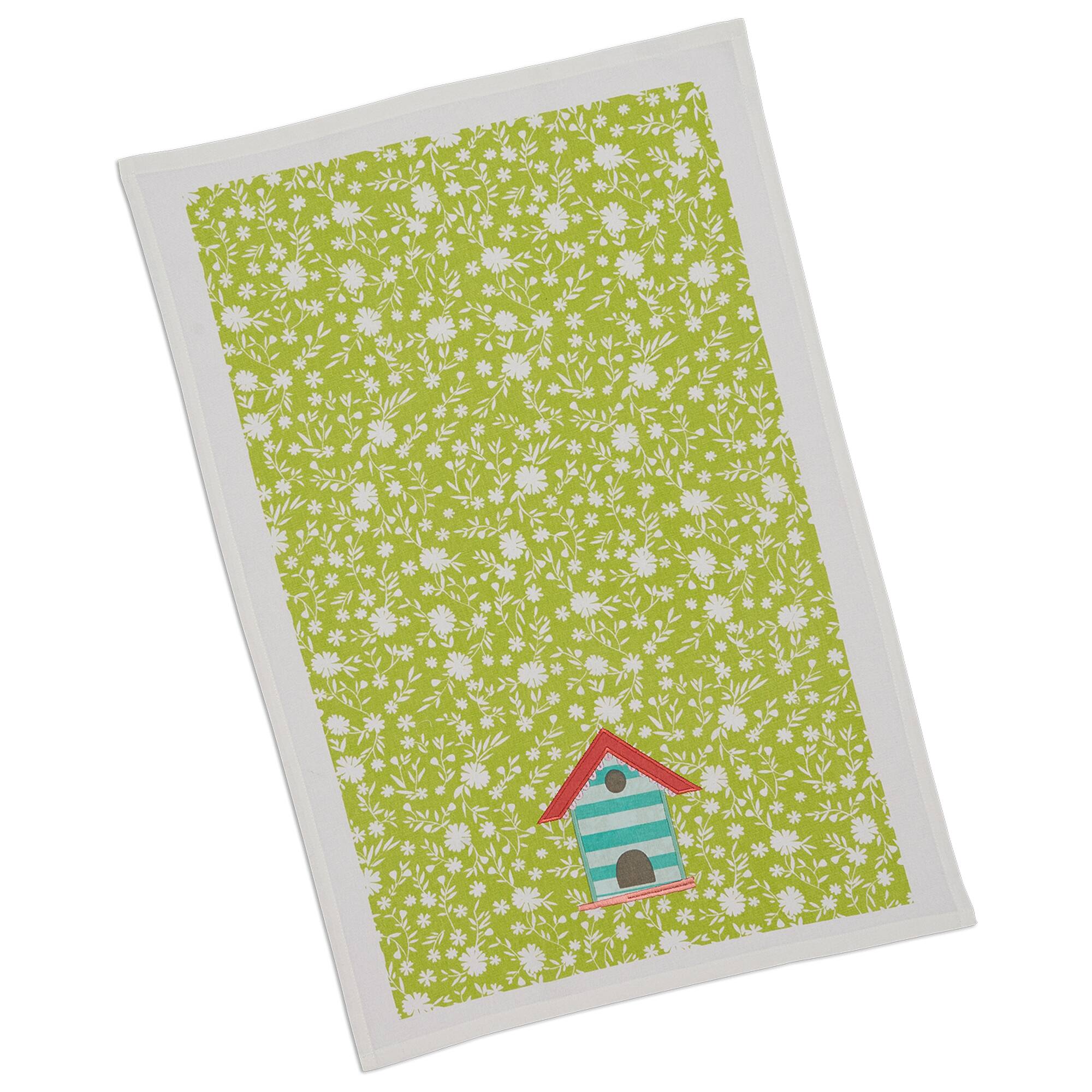 DII® Watering Can Embellished Dishtowels, 2ct.