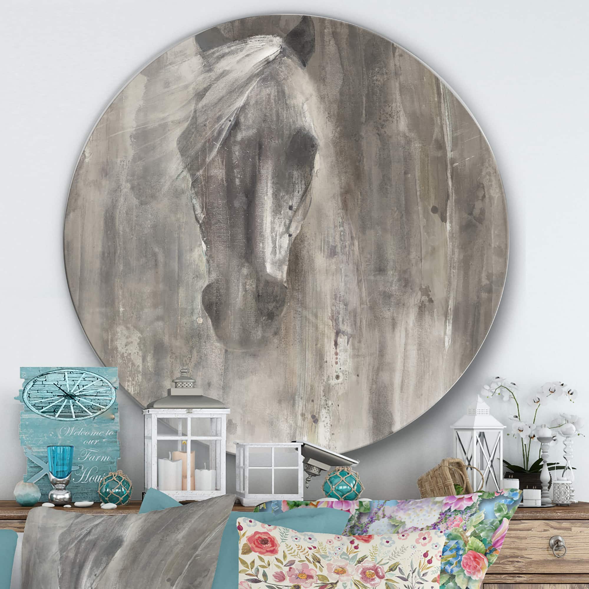 Designart - Farmhouse Horse