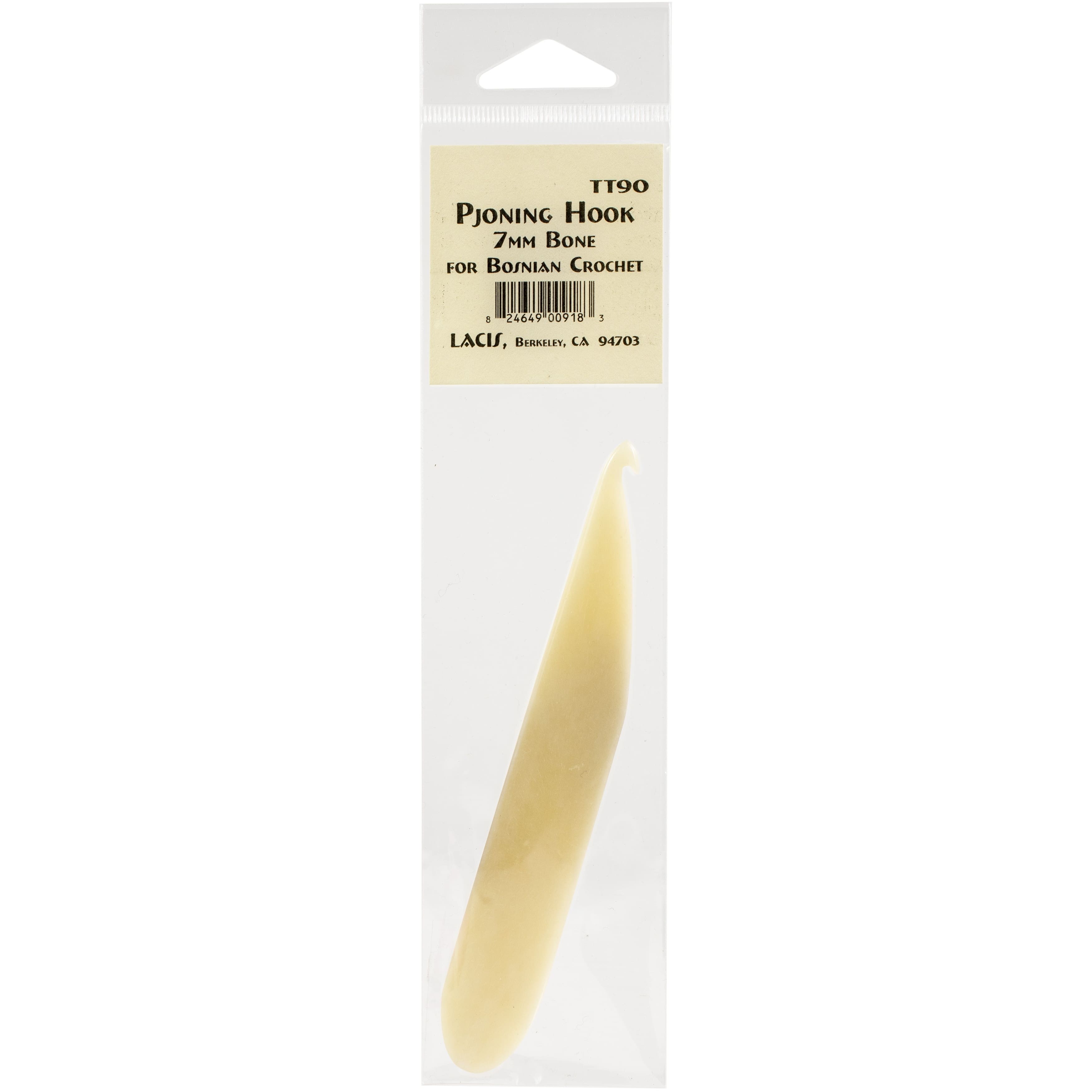 Lacis Bosnian Pjoning Bone Crochet Hook