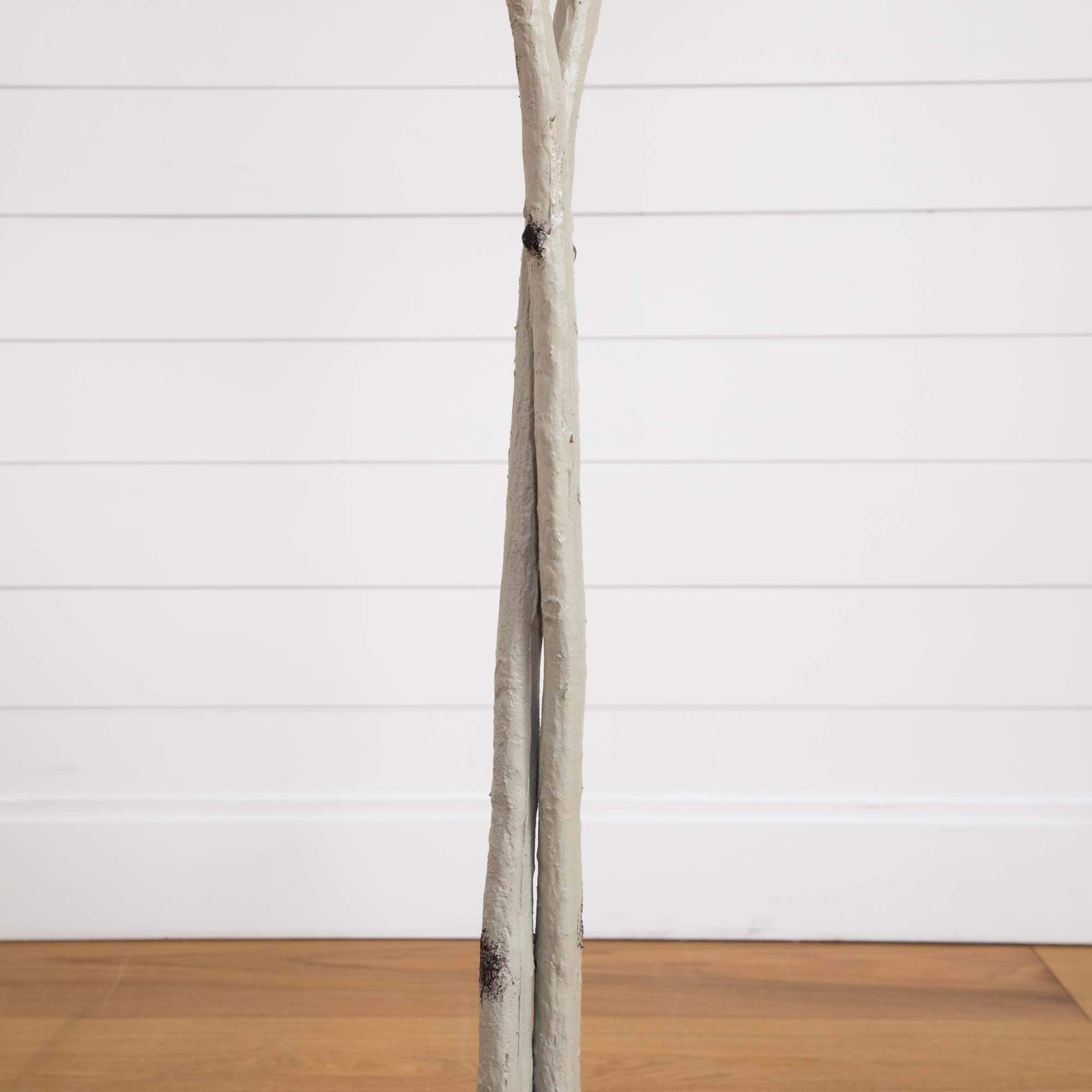 6ft. Autumn Paper Birch Artificial Fall Tree