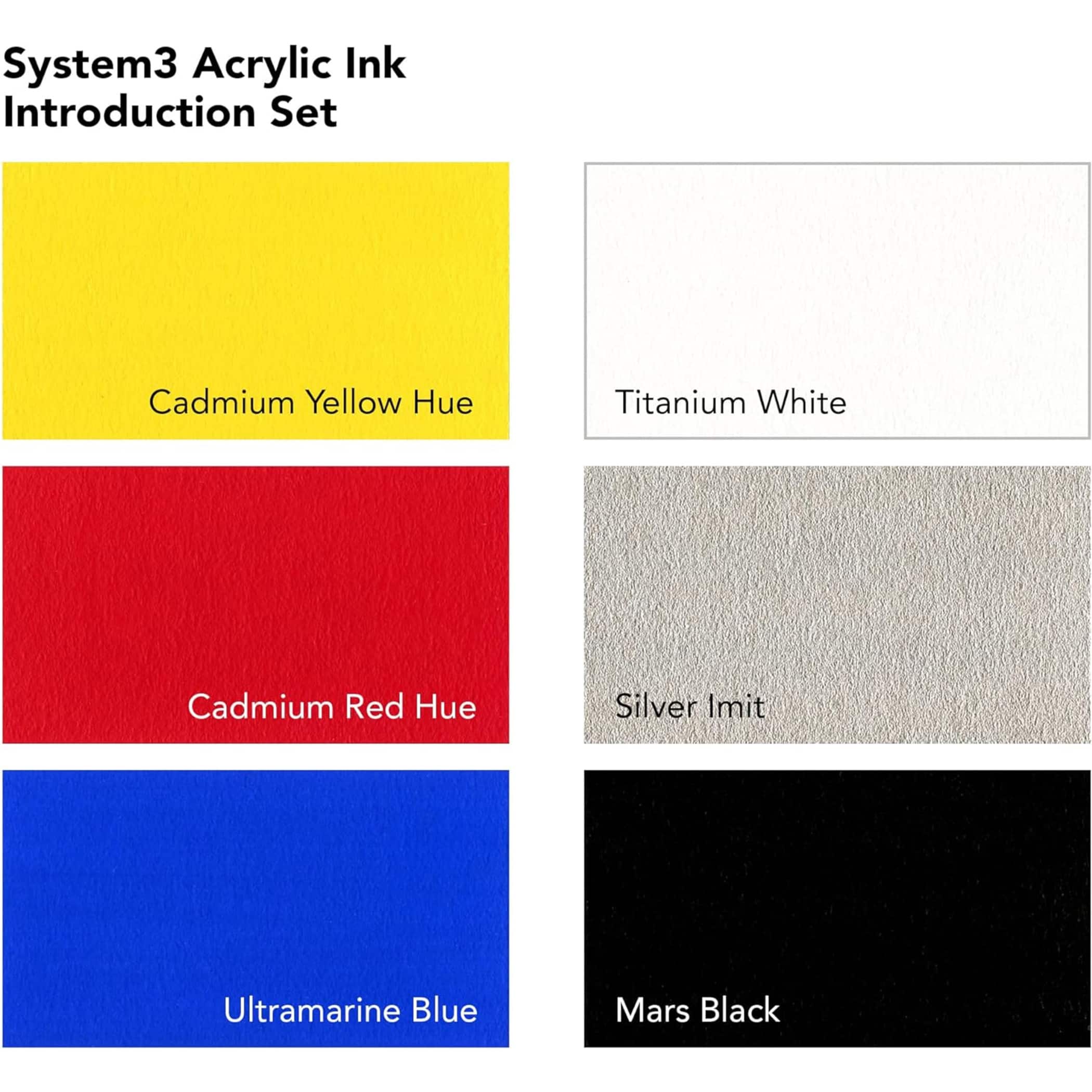 Daler-Rowney® System3 Acrylic Ink Intro Set