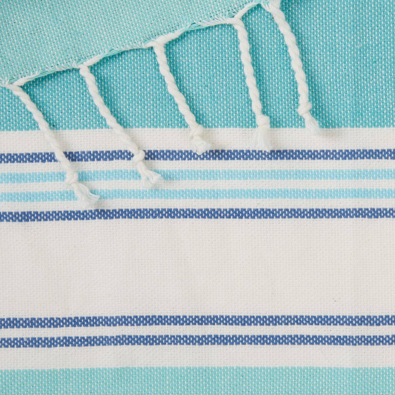 DII® Tidal Stripe Fouta Cloth Dinner Napkins, 6ct.