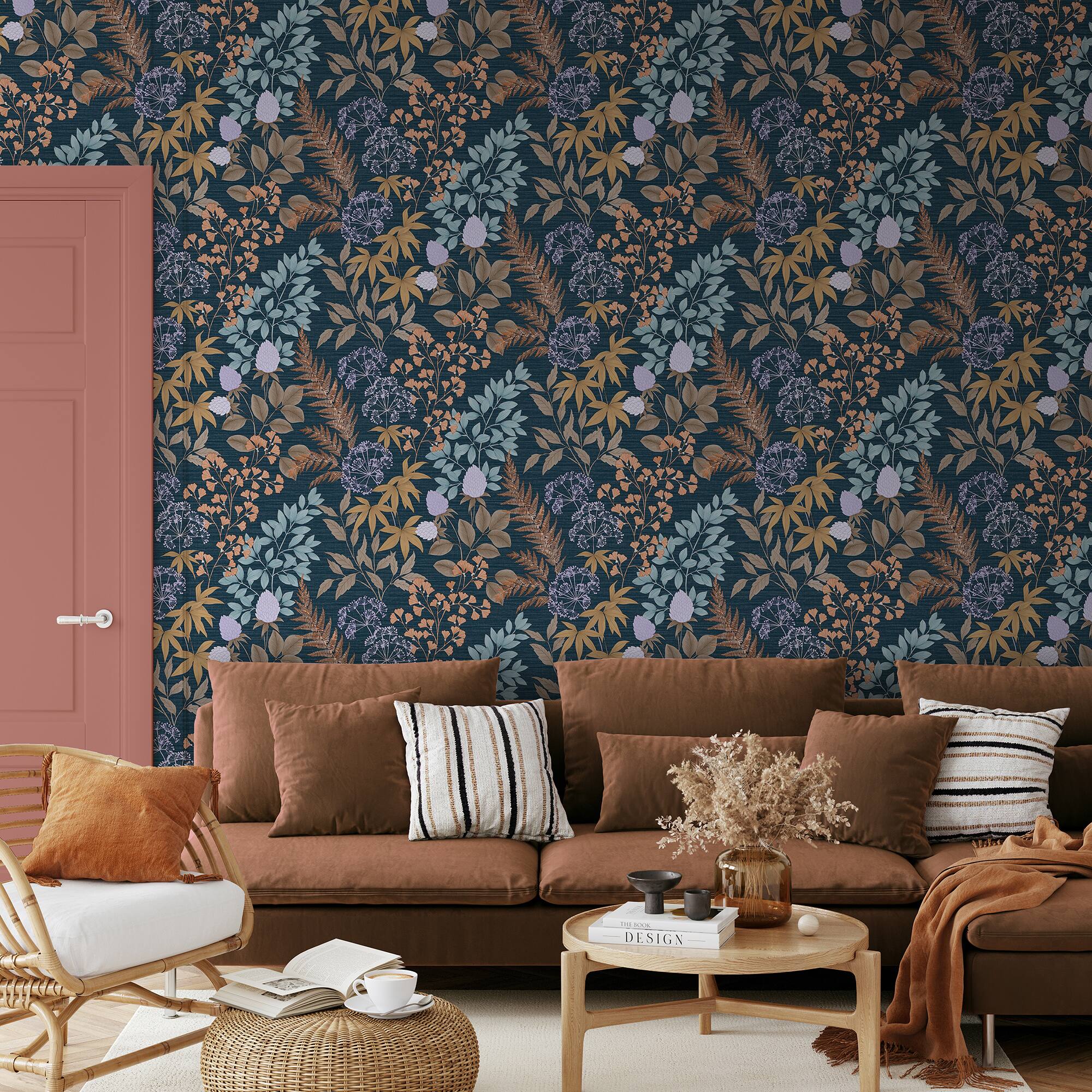Designs Direct Gilded Bloom Wallpaper