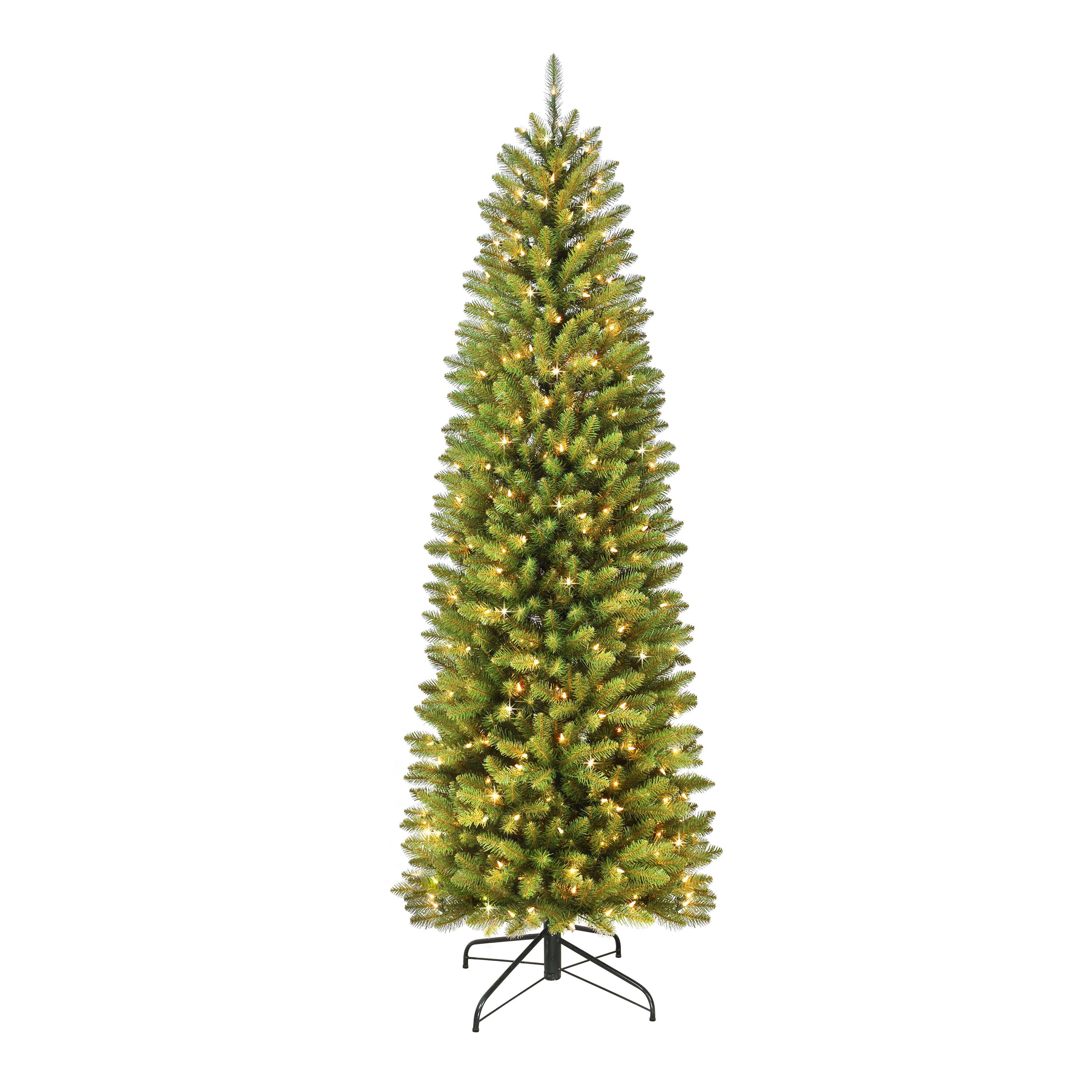 6.5ft. Pre-Lit Fraser Fir Artificial Christmas Tree, Clear Lights