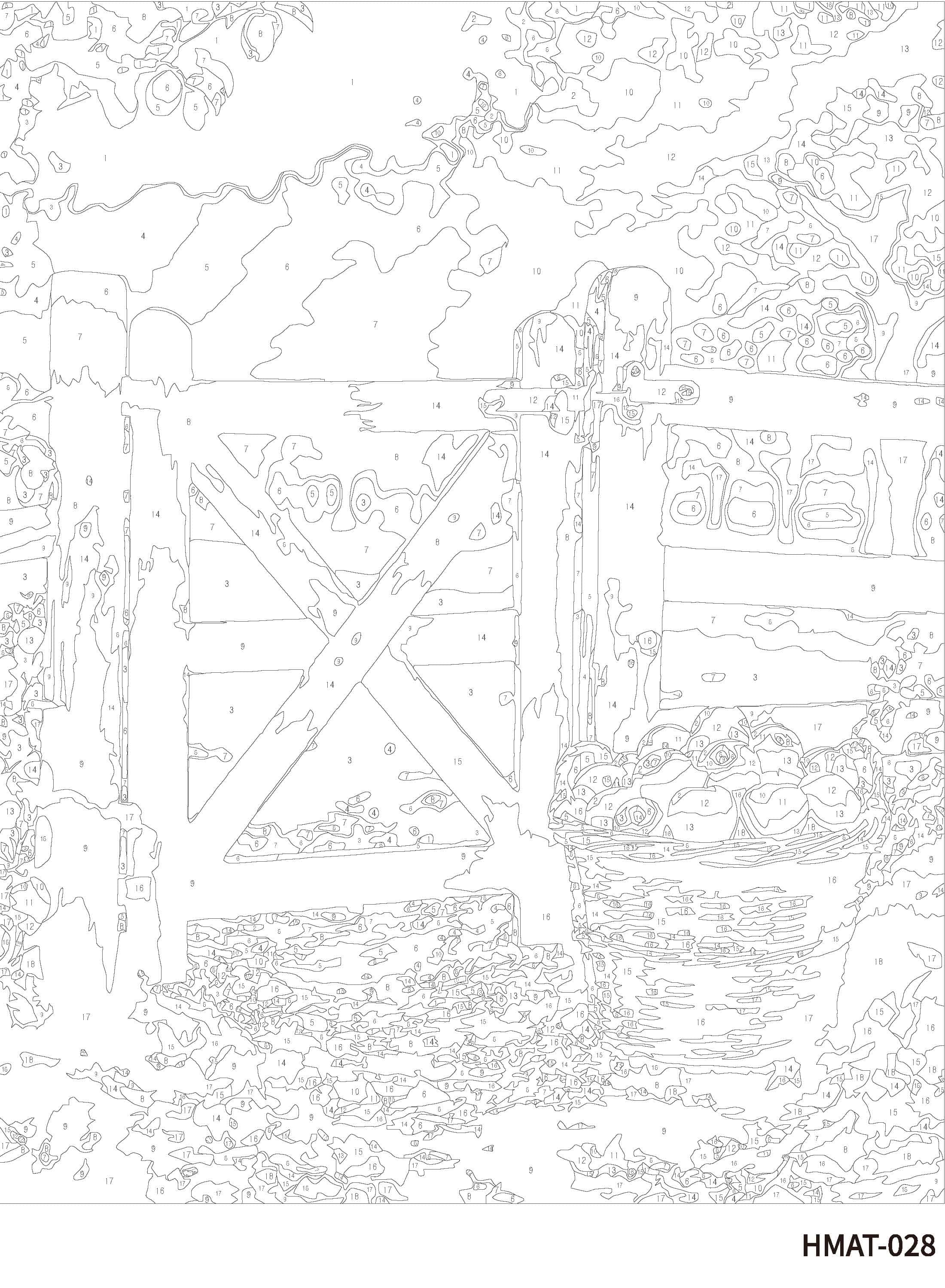 11" x 14" Orchard Paint-by-Number Kit by Artist's Loft®