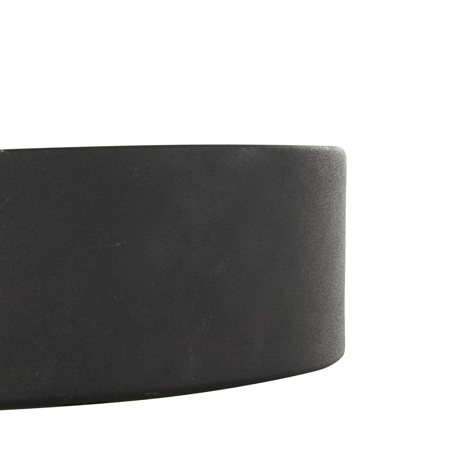 Ivory and Iris 59oz. Black 5 Wick Creamy Vanilla Swirl Scented Textured Metal Candle with White Wax