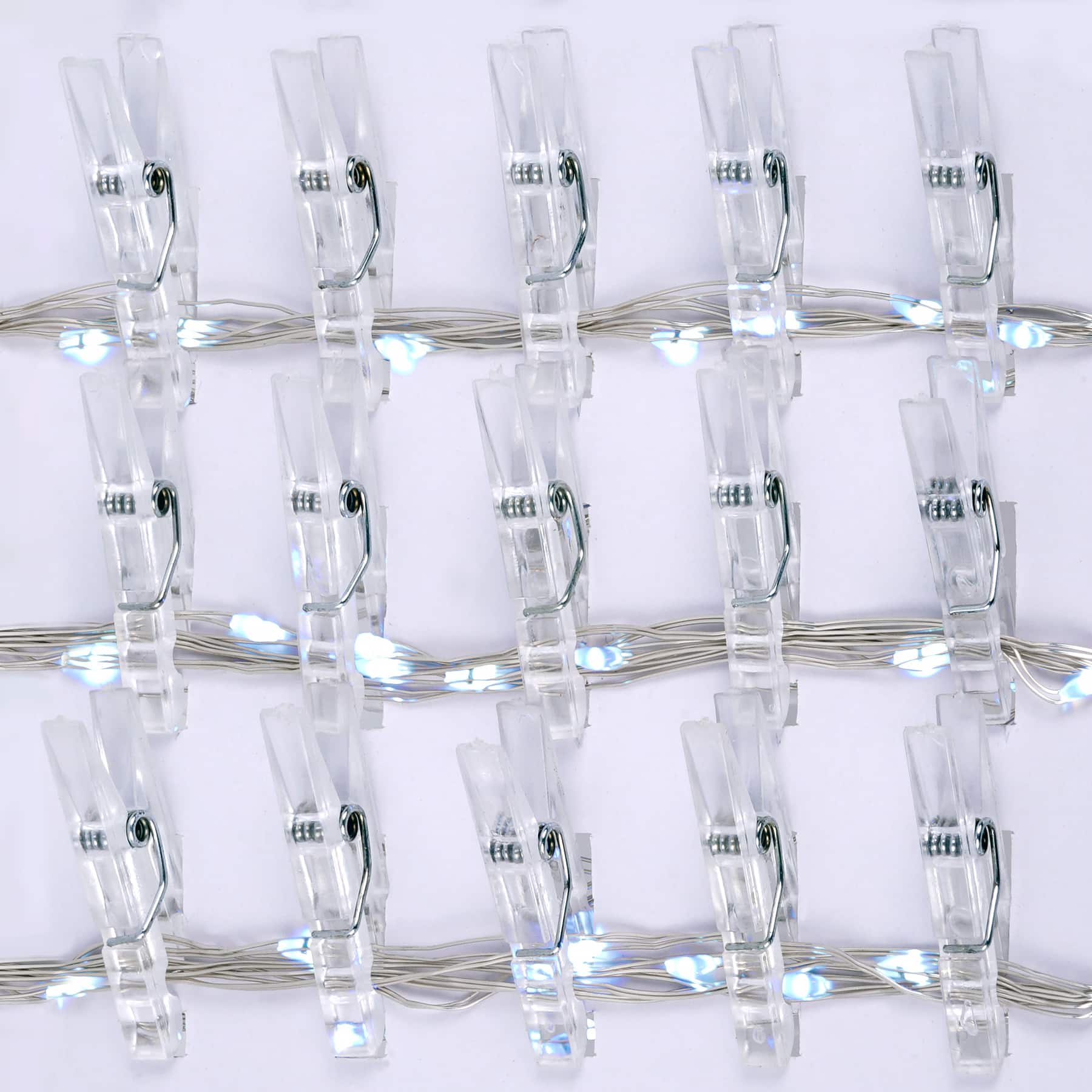15ft. Cool White LED Clip String Lights by Ashland®