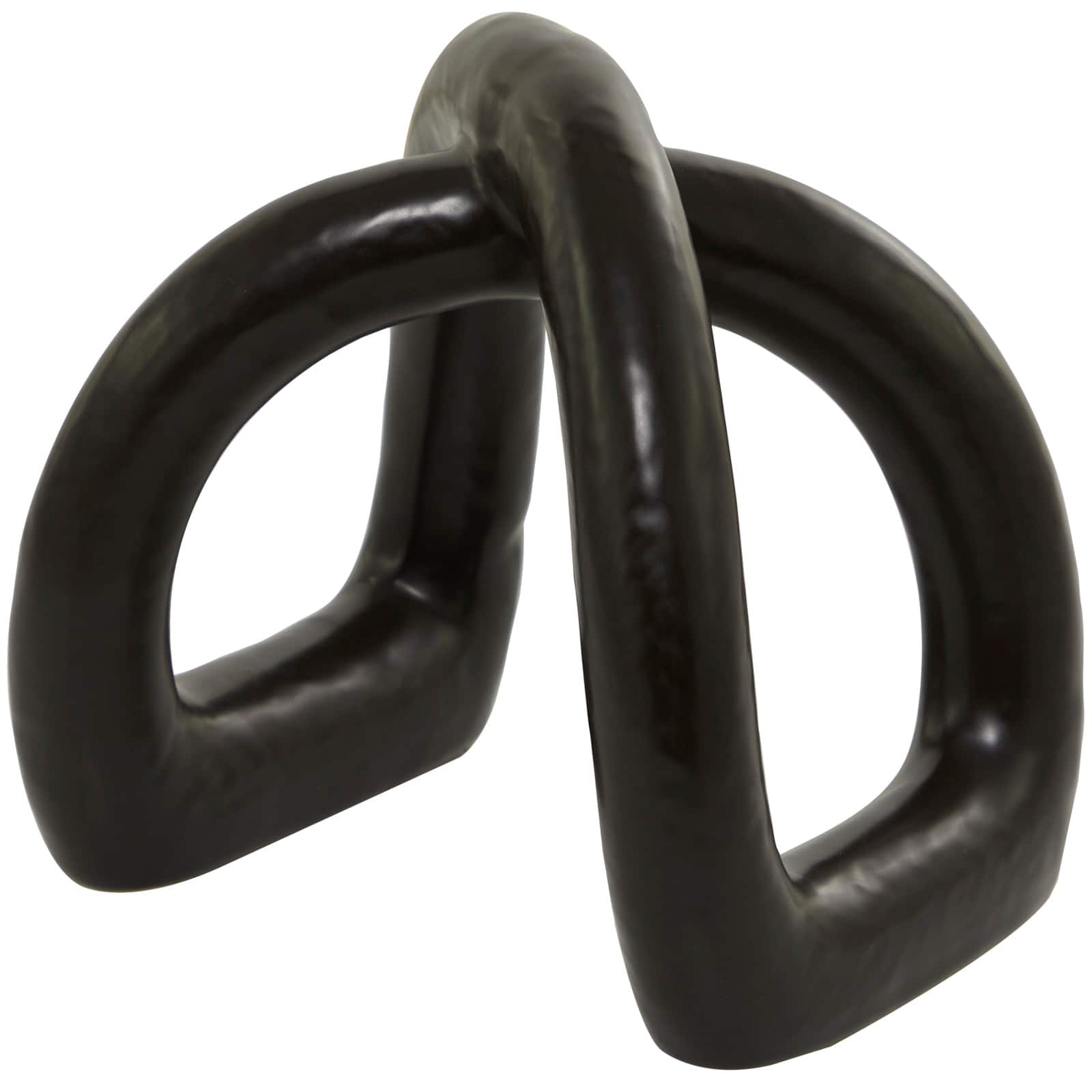 CosmoLiving by Cosmopolitan 8" Porcelain Arched Abstract Sculpture