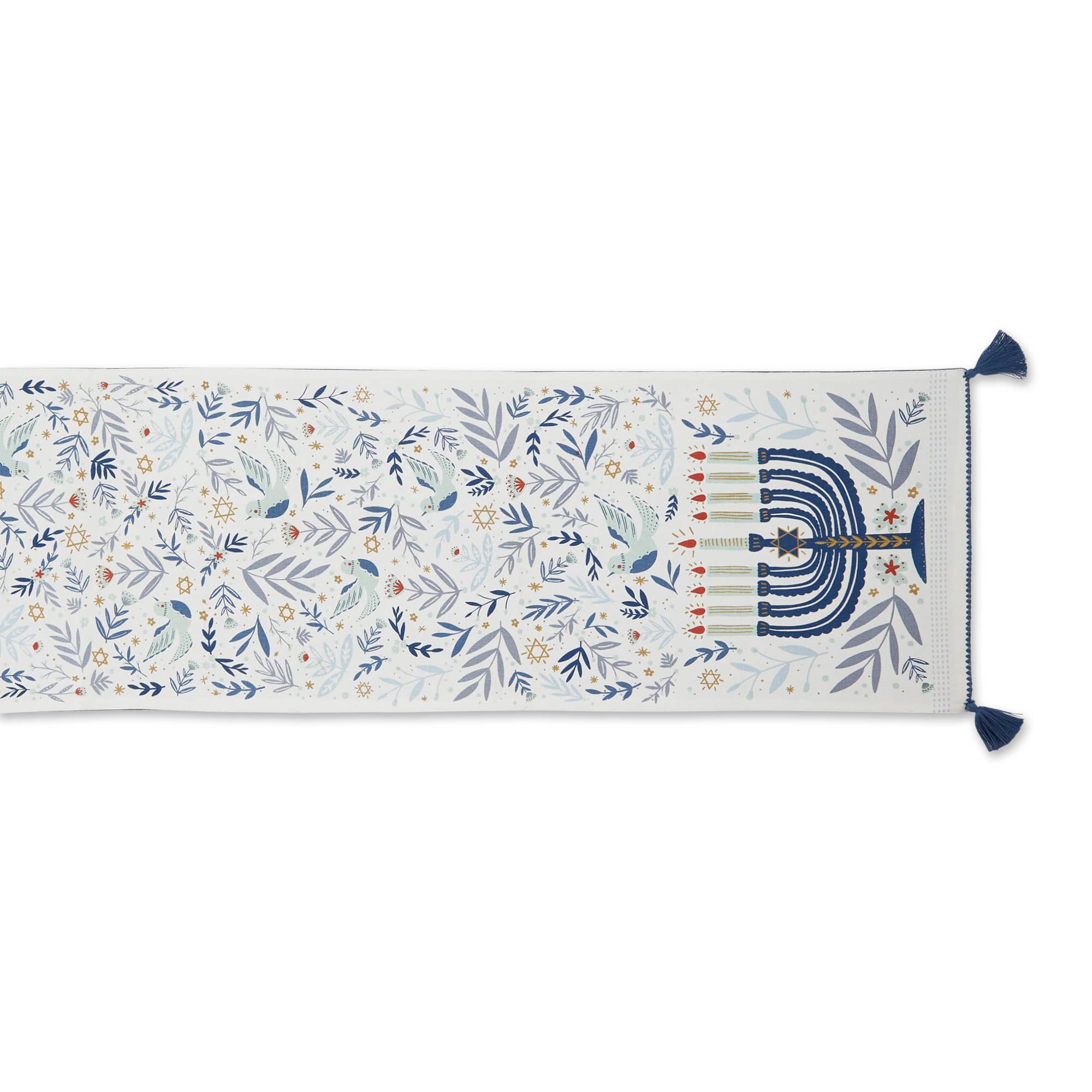 DII® 108" Hanukkah Menorah Reversible Table Runner