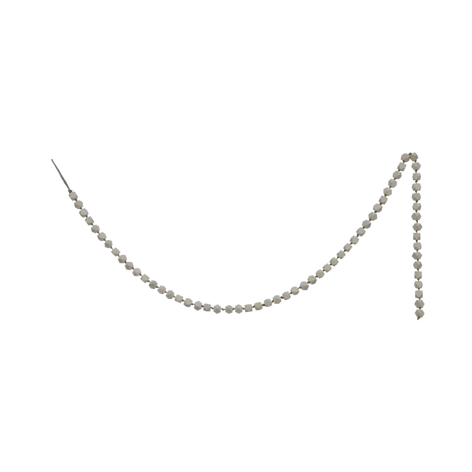 Hello Honey® 6ft. Wood Bead Garland