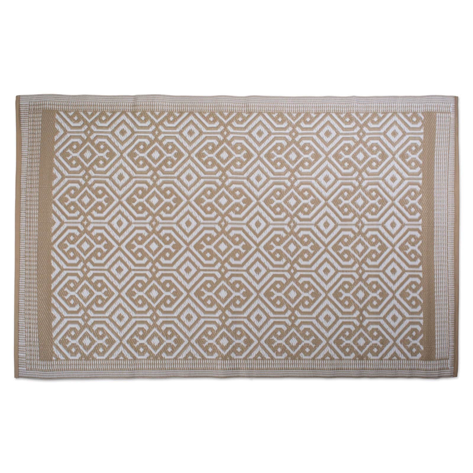 DII® Taupe Moroccan Outdoor Rug, 4ft. x 6ft.