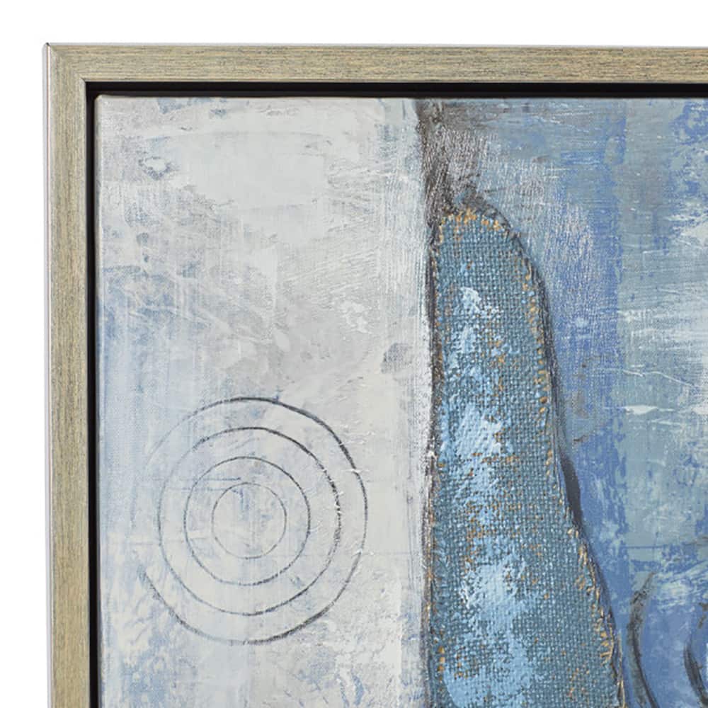 Gray Contemporary Abstract Canvas Wall Art