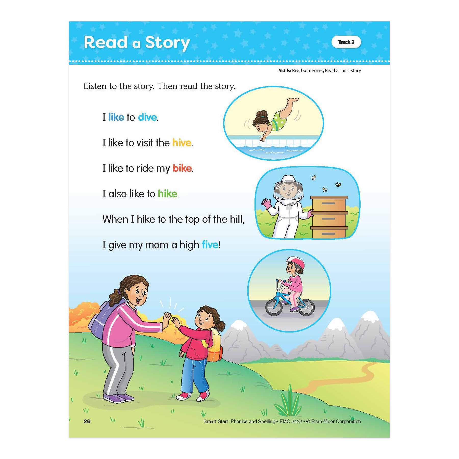 Evan-Moor® Grade 1 Early Learning Spelling Bundle