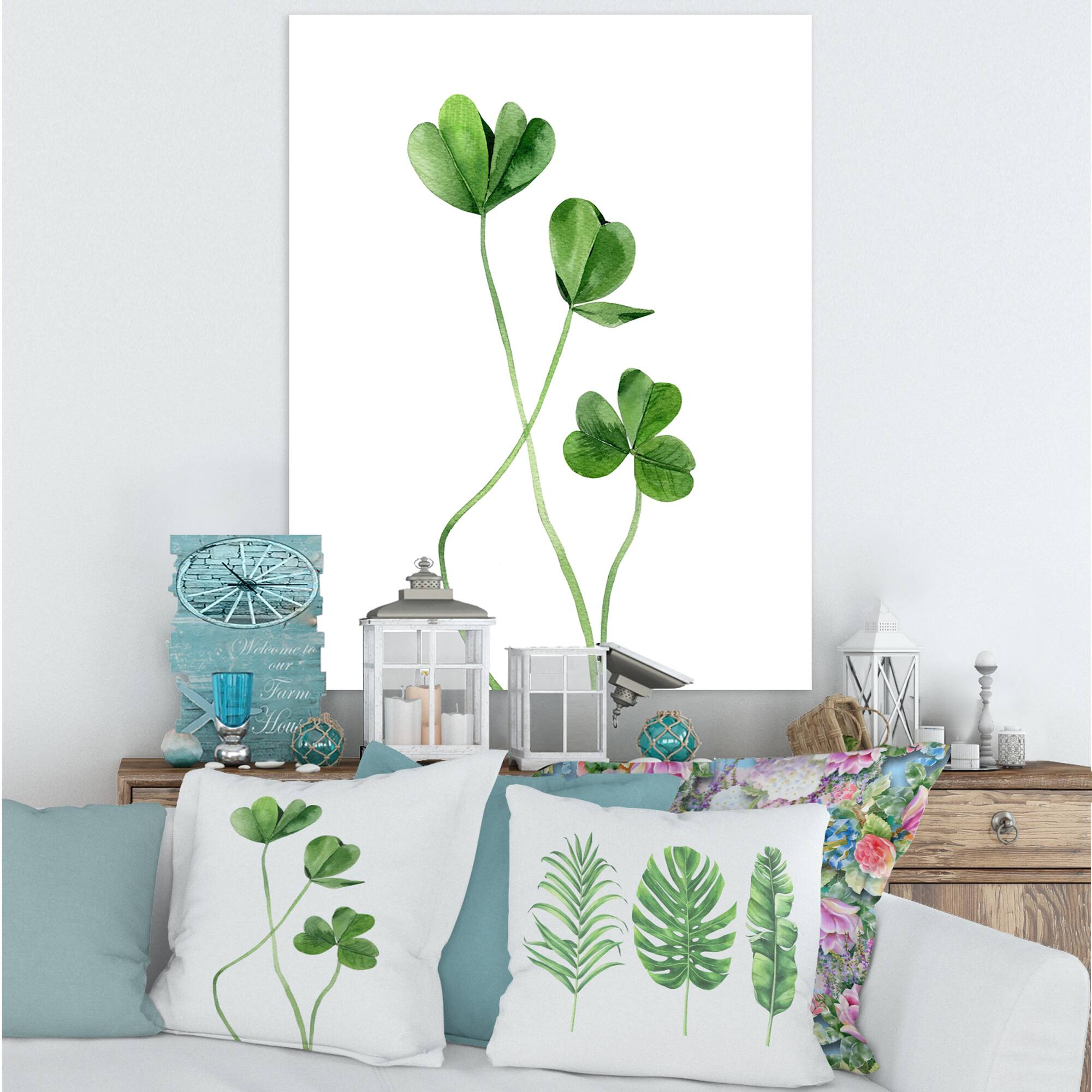 Designart - Field Plant Detail Clover