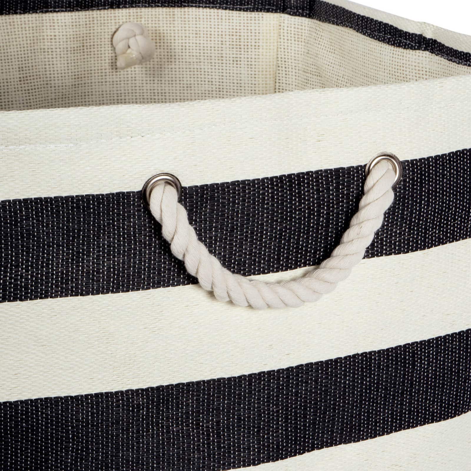 DII® Medium Rectangle Stripes Paper Bin