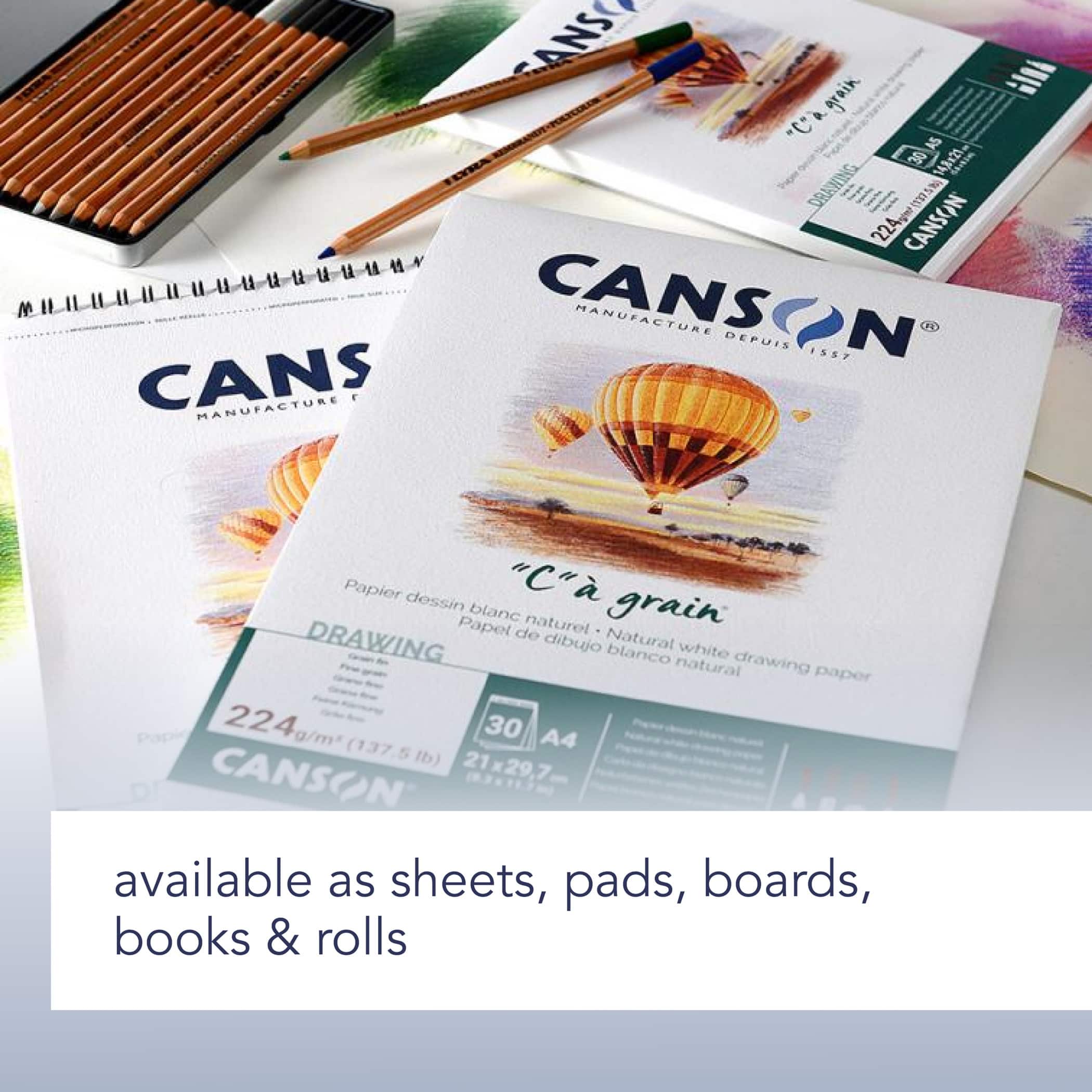 Canson® Artist Series C à Grain Drawing Art Book