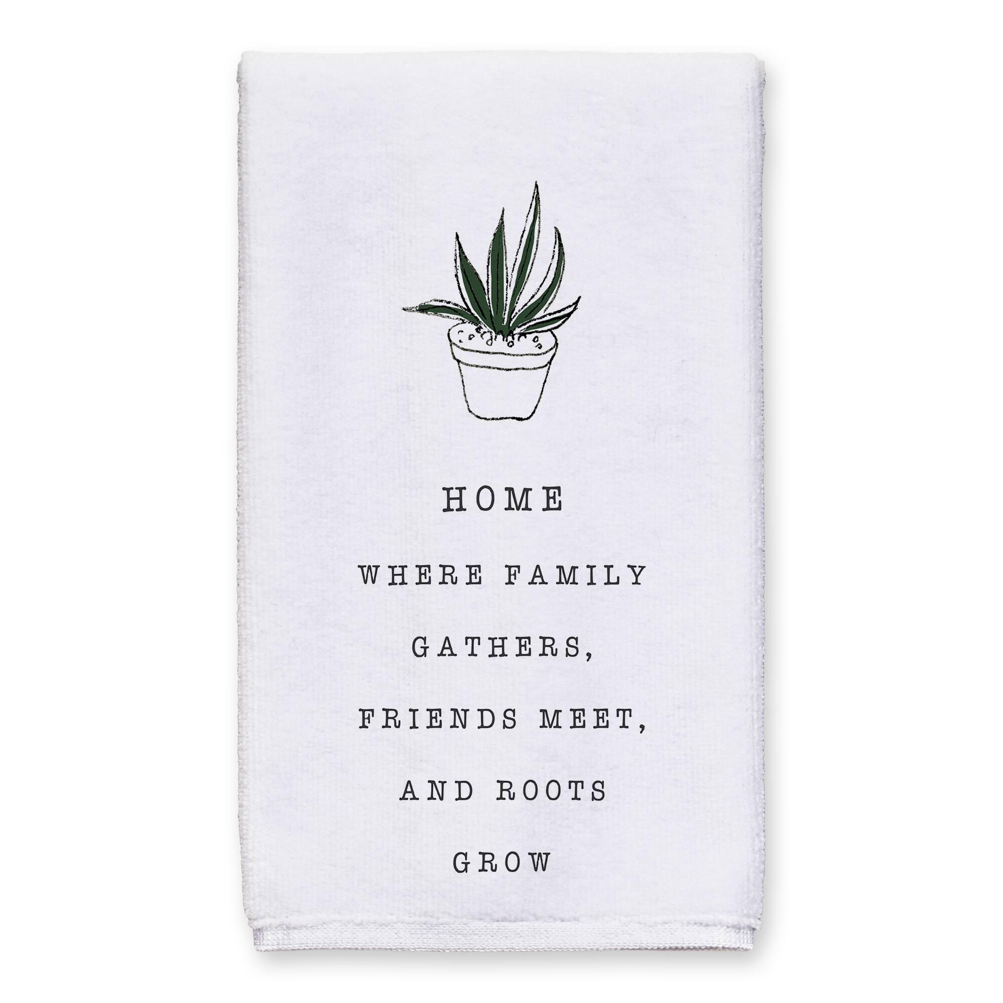 Home Where Roots Grow Hand Towel Set
