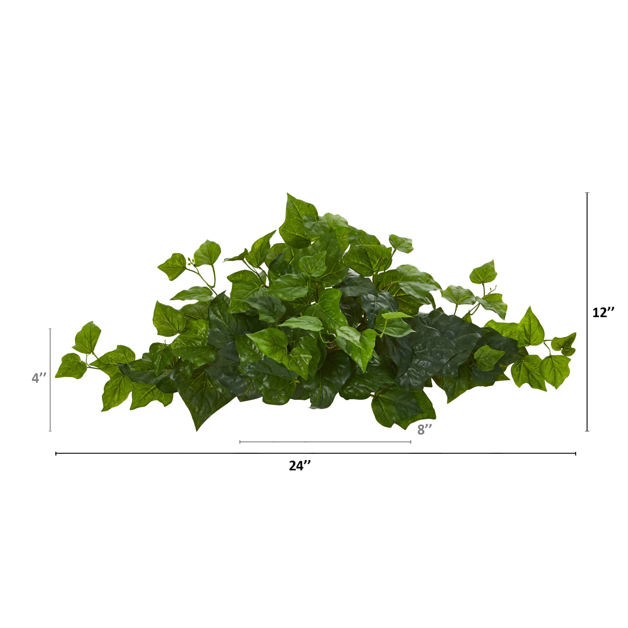 24" Green London Ivy Real Touch Artificial Ledge Plant