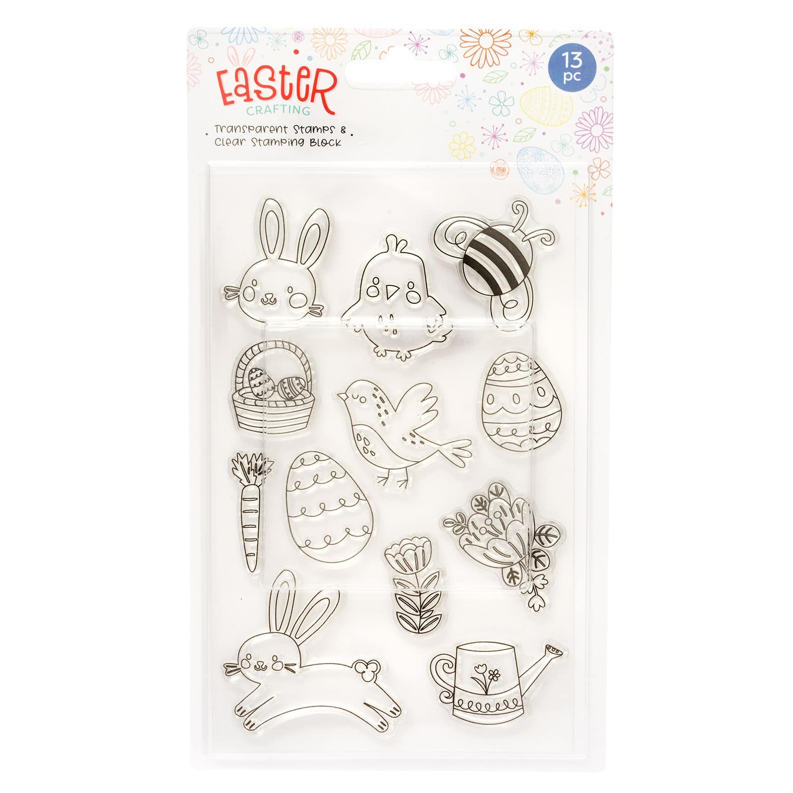 American Crafts™ Transparent AC Stamp Set
