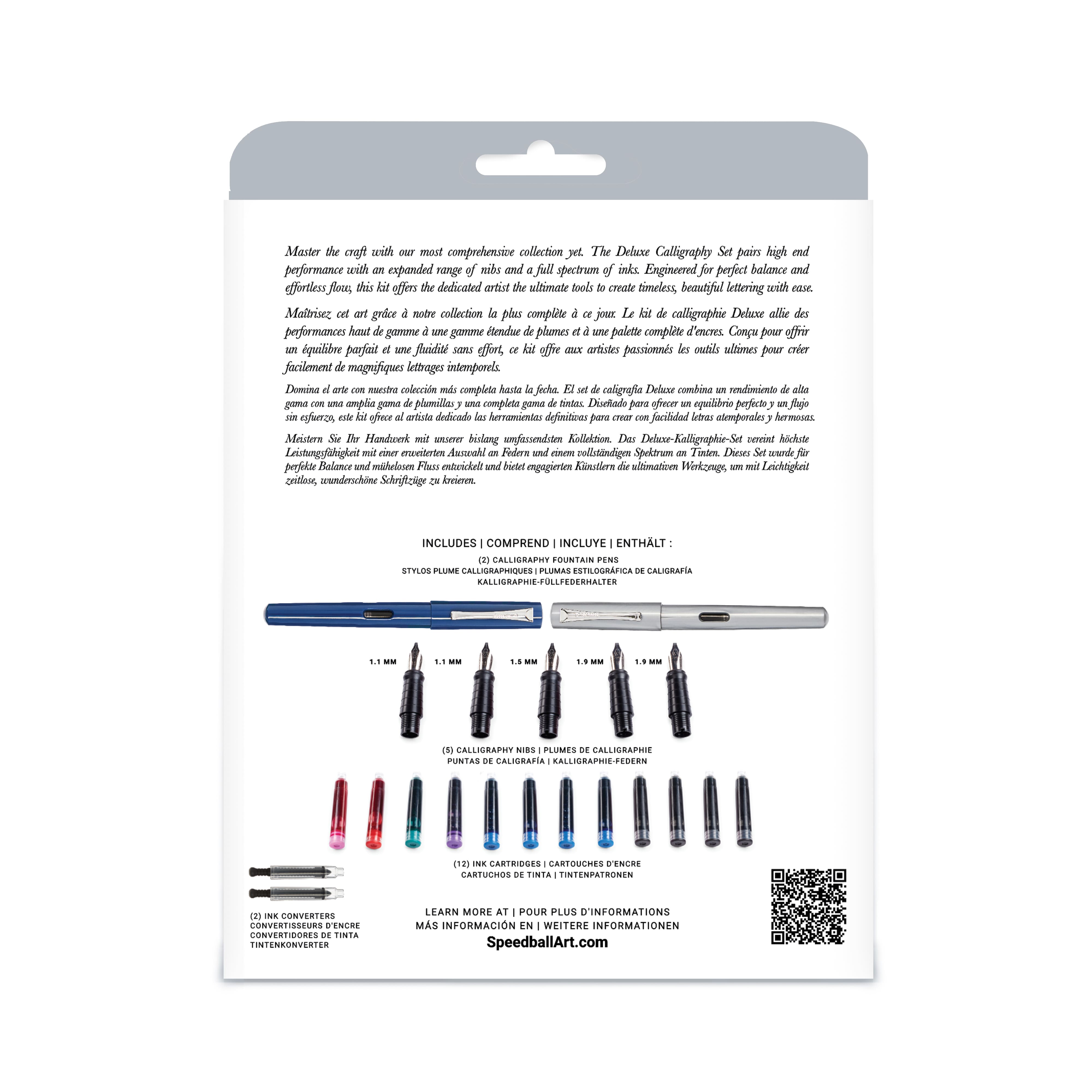 Speedball® Deluxe Calligraphy Foutain Pen Set