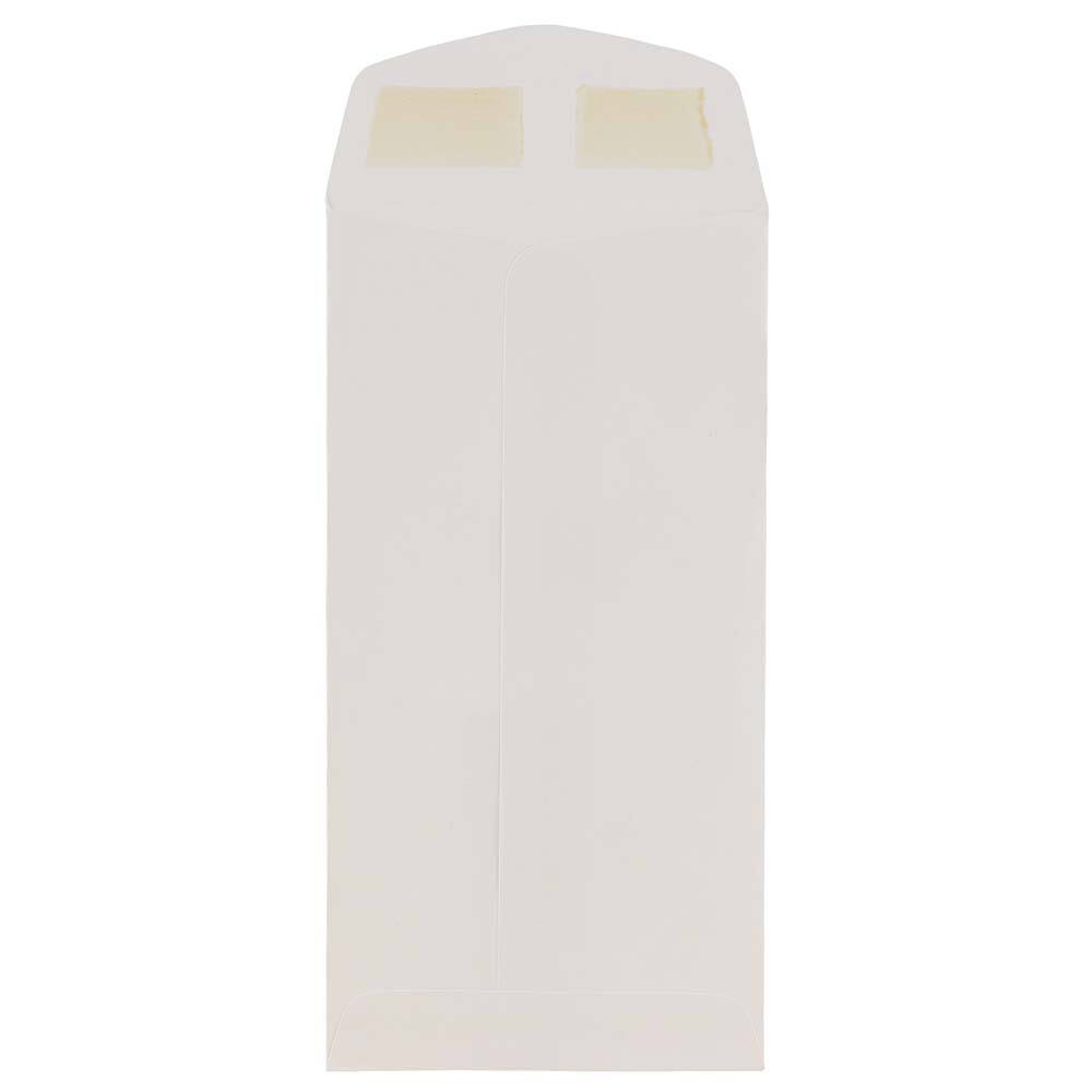 JAM Paper White Monarch Policy 8 Glove Envelopes, 100ct.