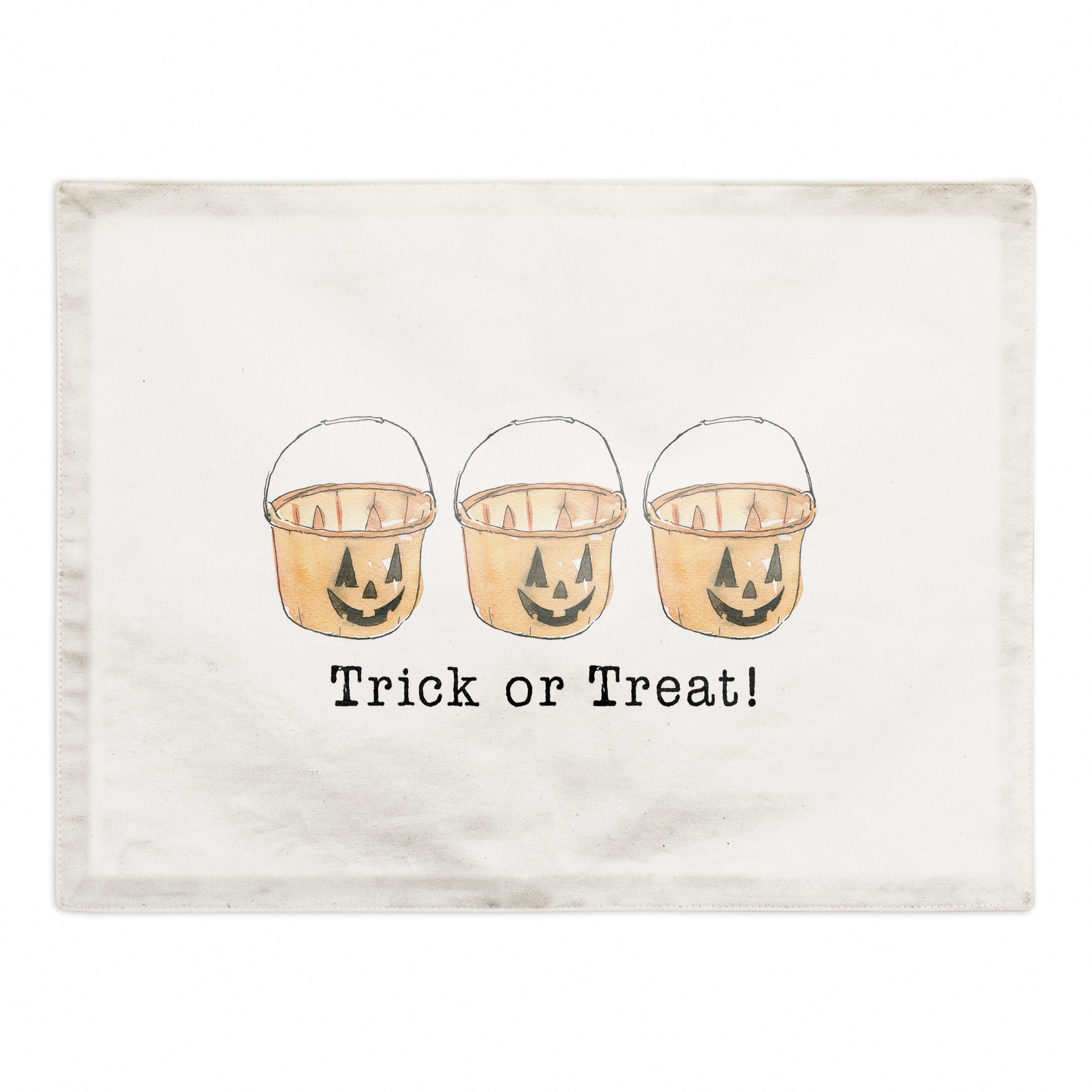 Trick Or Treat Candy Polyester Twill Placemat