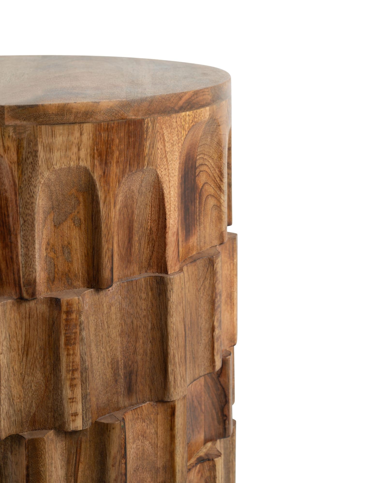 22" Mango Wood Stool by Ashland®