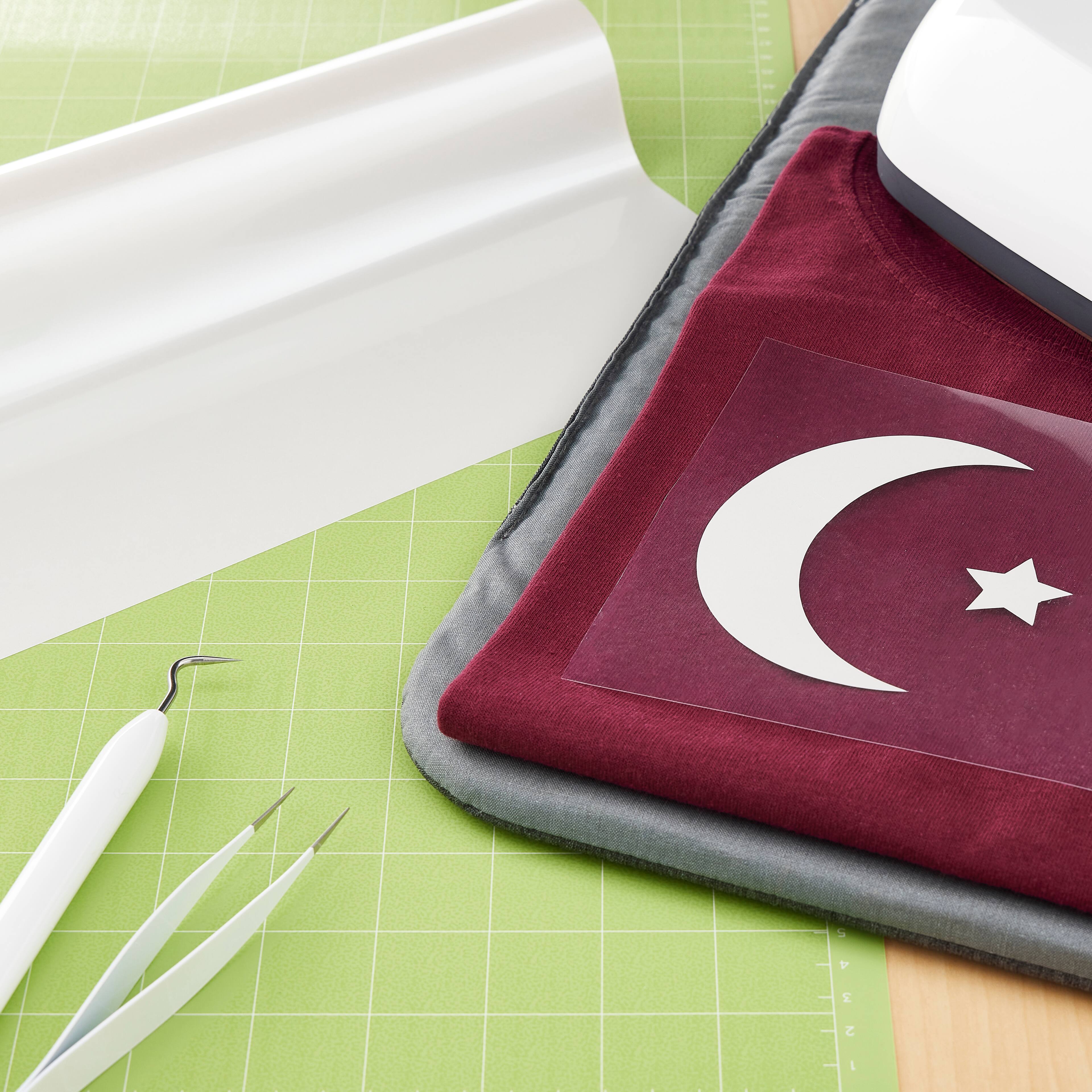 6 Pack: Siser® Easyweed® White Electric Heat Transfer Vinyl Mega Roll