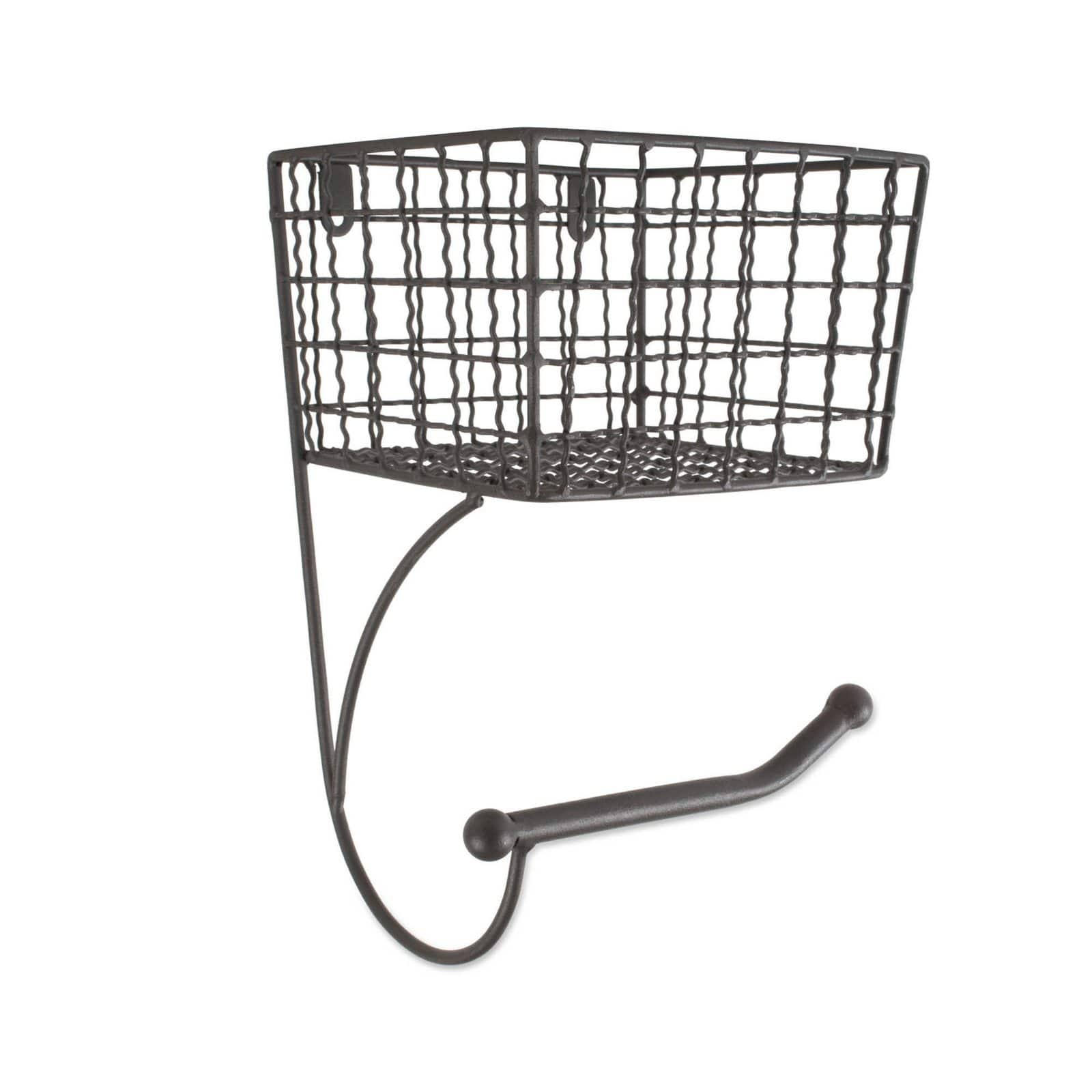 DII® Gray Farmhouse Toilet Paper Holder