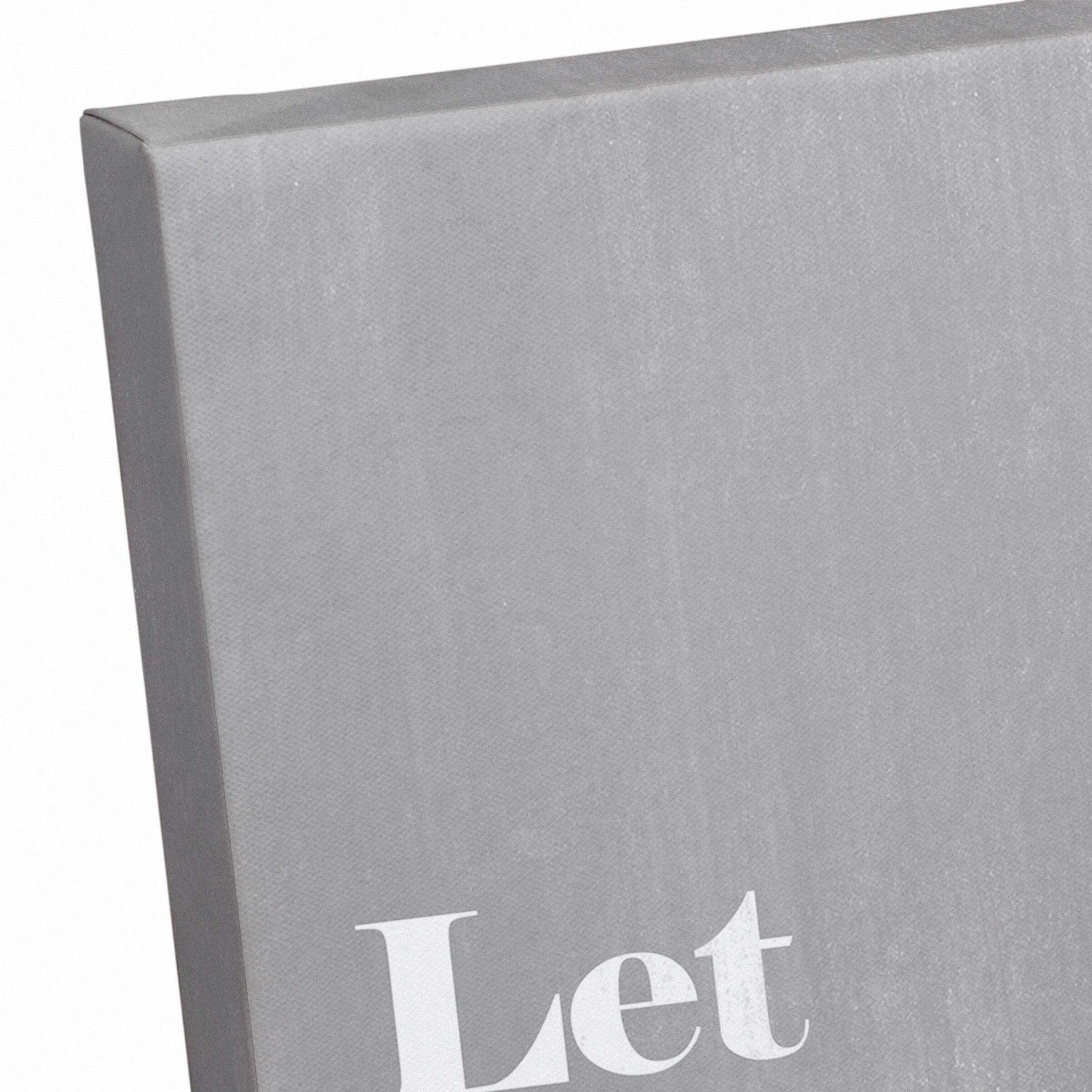Let It Be Enough 11" x 14" Canvas Wall Art