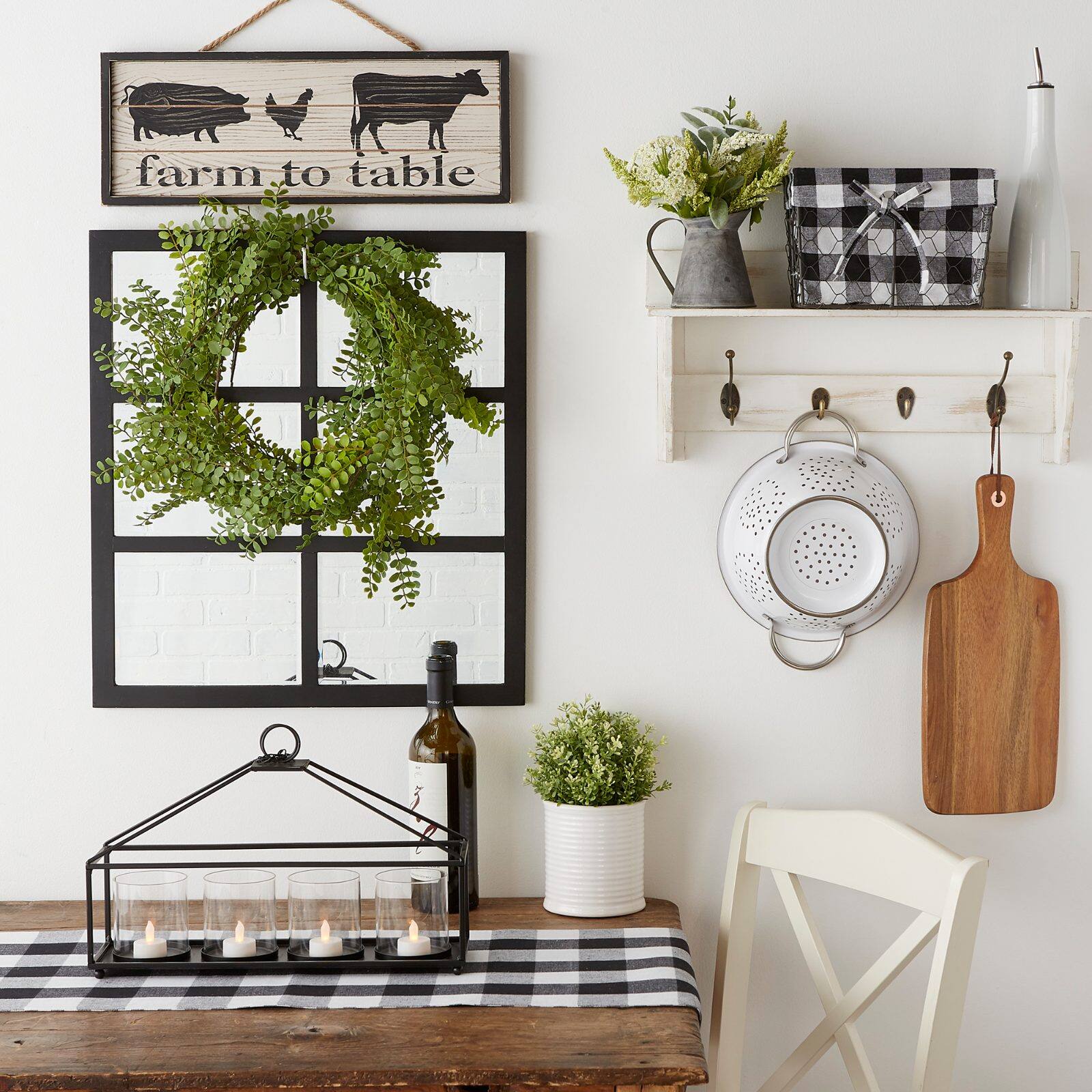 DII® Farm to Table Farmhouse Sign