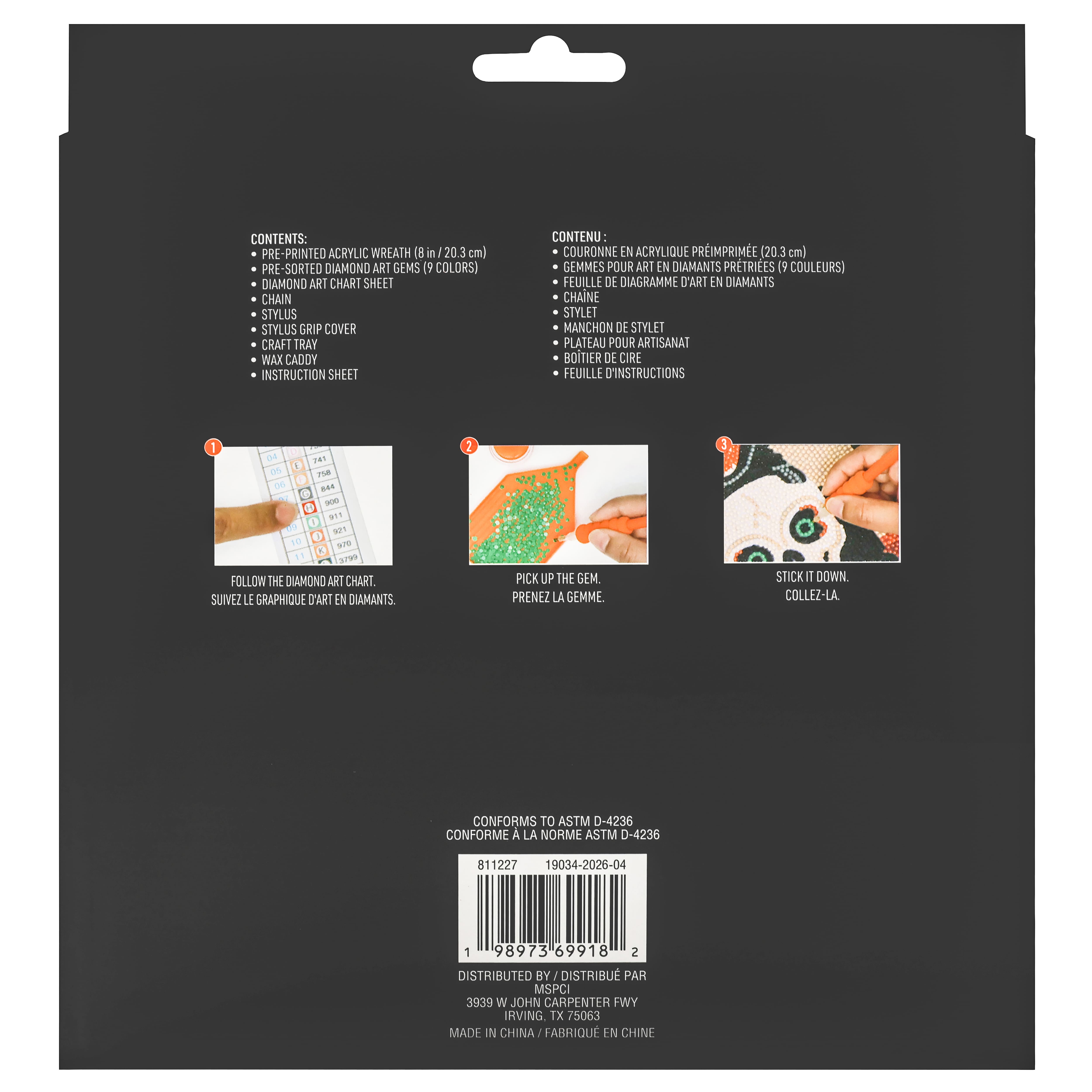 8" Graveyard Wreath Diamond Art Kit by Make Market®