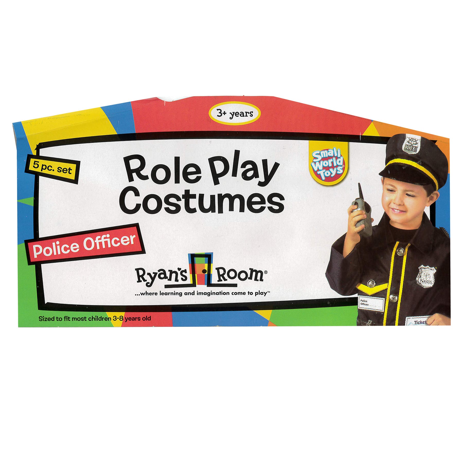 Small World Toys Ryan's Room® Police Officer Dress-Up & Pretend Costume Set