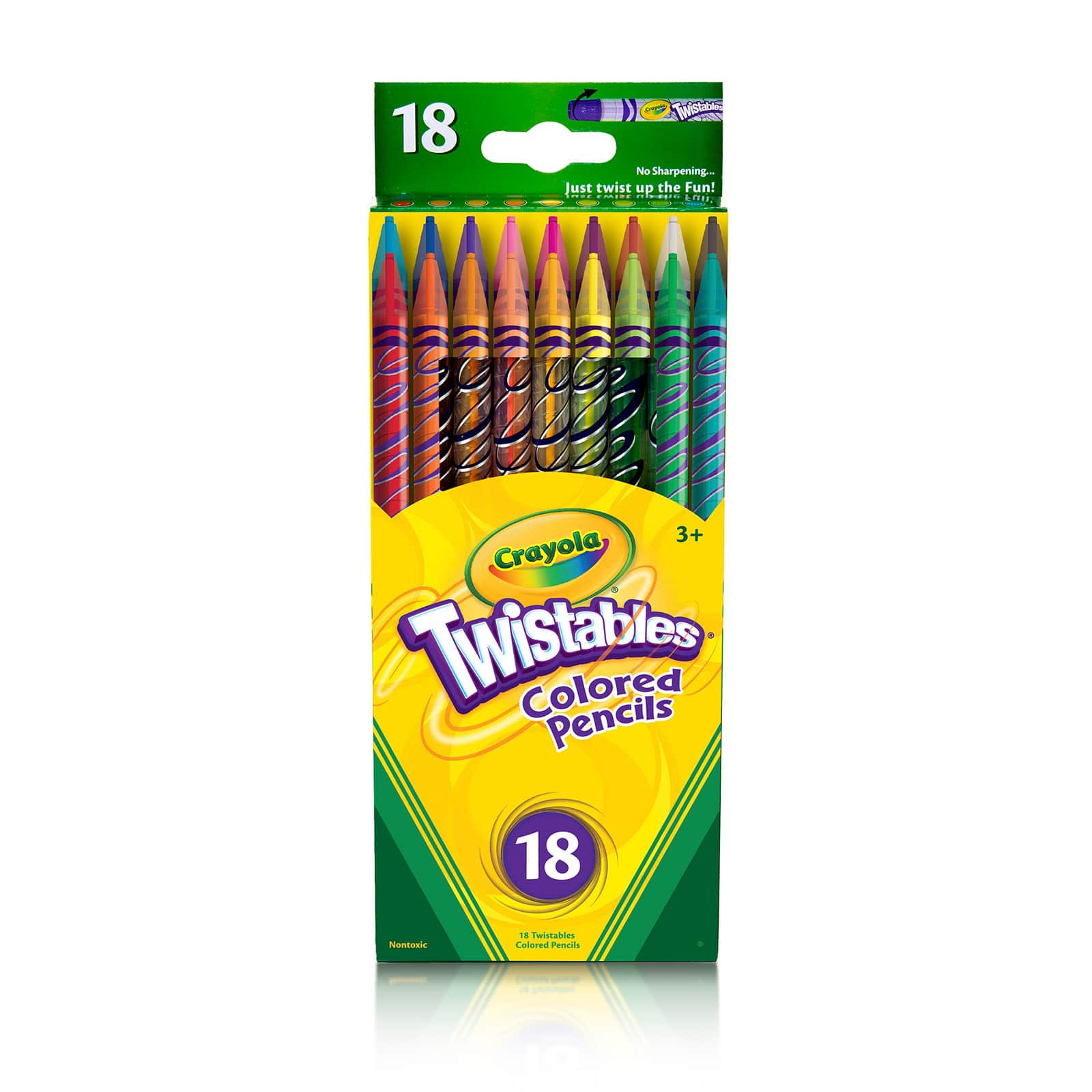 12 Packs: 18 ct. (216 total) Crayola Twistables Colored Pencils