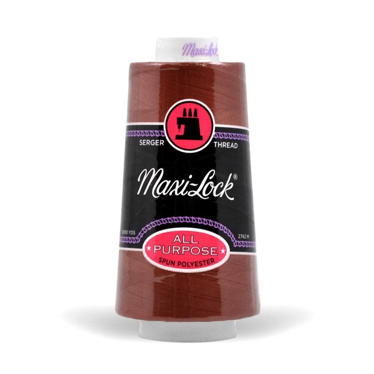 Maxi-Lock Serger Thread - Cinnamon