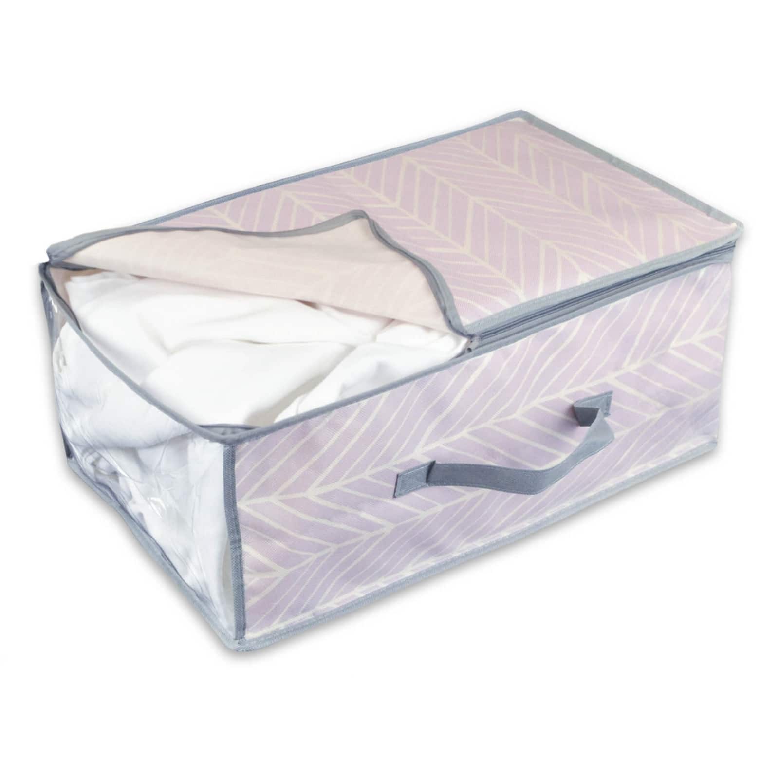 DII® Chevron Sweater Soft Storage Cube, 2ct.