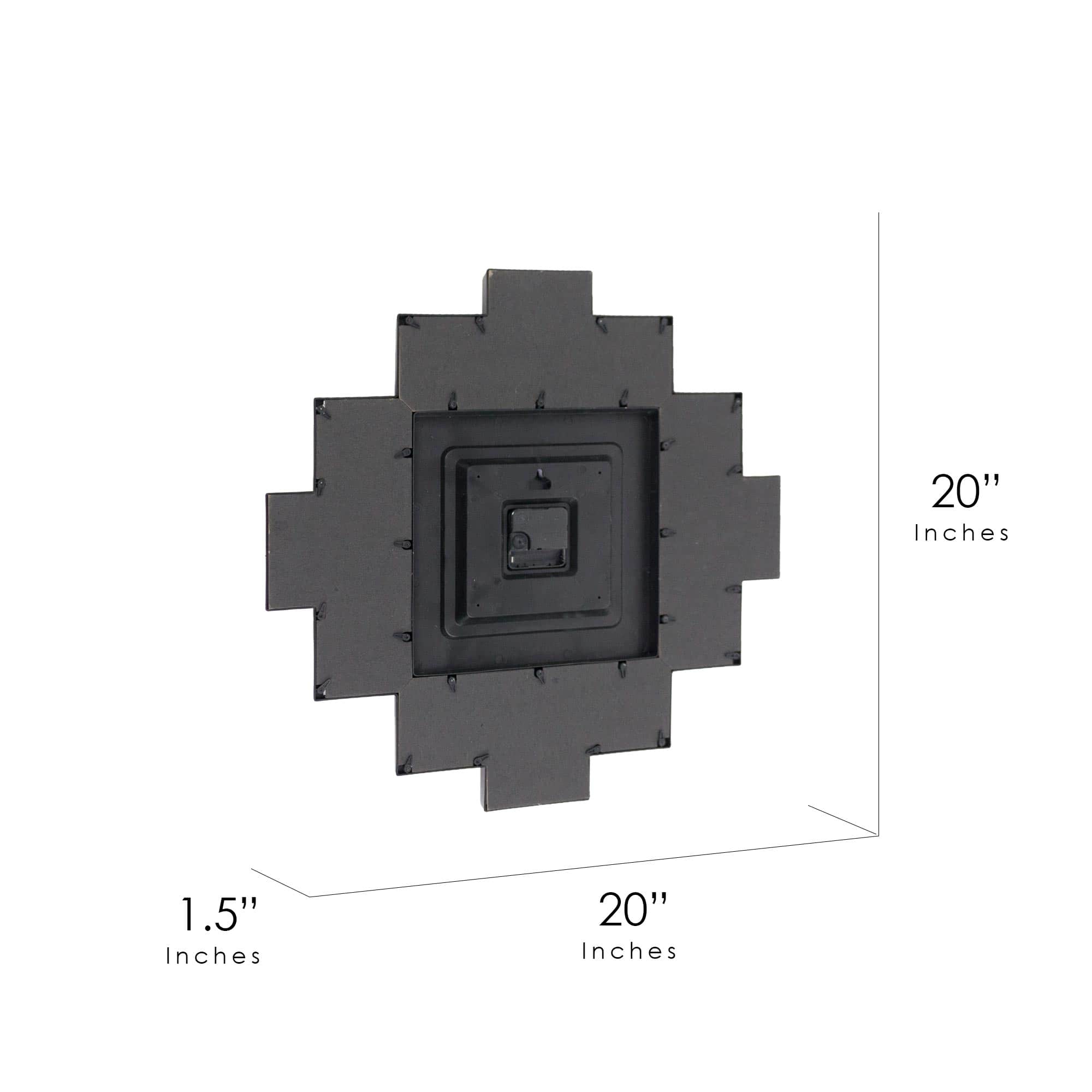 Black "Worth Every Second" Picture Frame Wall Collage Clock